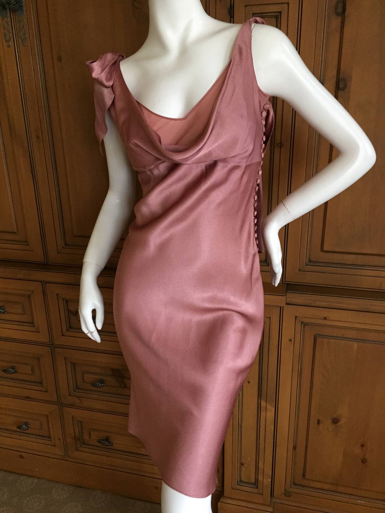 John Galliano SS 1994 Romantic Rose Slip Dress 2