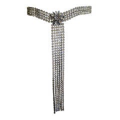 Vintage Dolce & Gabbana Large Swarovski Crystal Belt