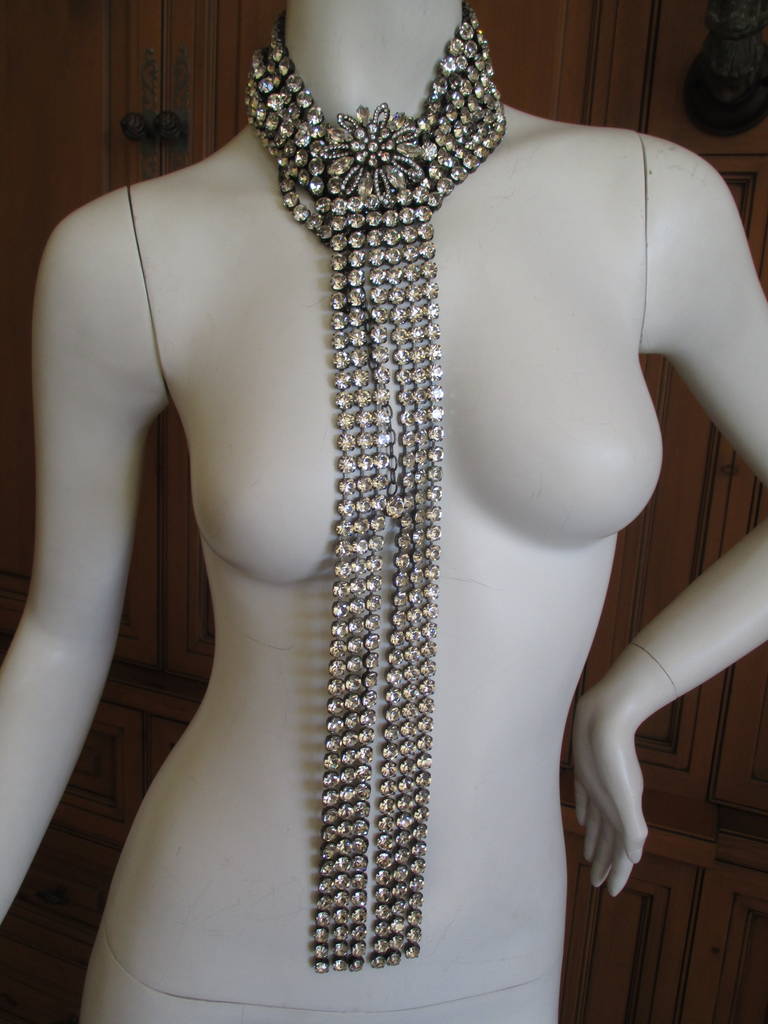 Dolce and Gabbana Large Swarovski Crystal Belt at 1stdibs
