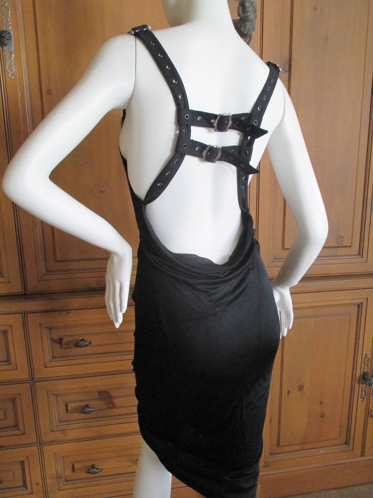 Dior by Galliano Bondage Back Dress 1