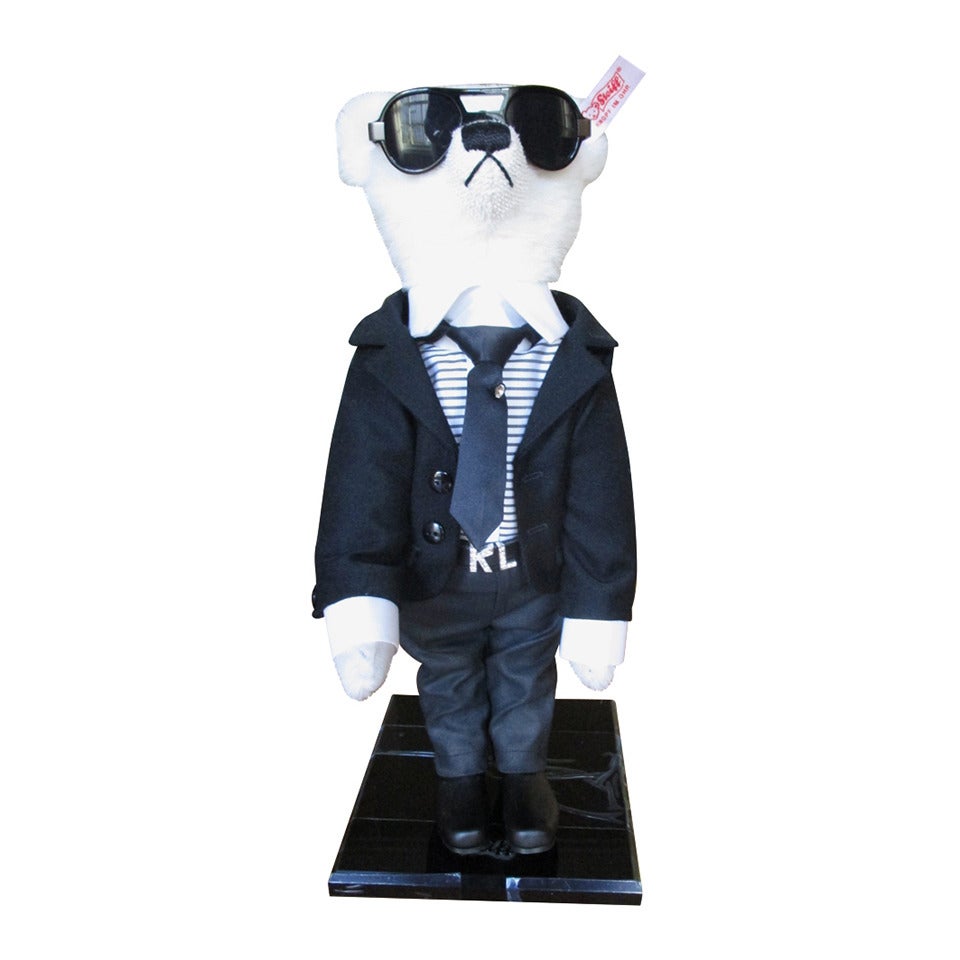 Karl Lagerfeld Steiff Teddy Bear New in Box at 1stDibs | karl lagerfeld bear,  steiff karl lagerfeld, steiff-karl lagerfeld teddy bear