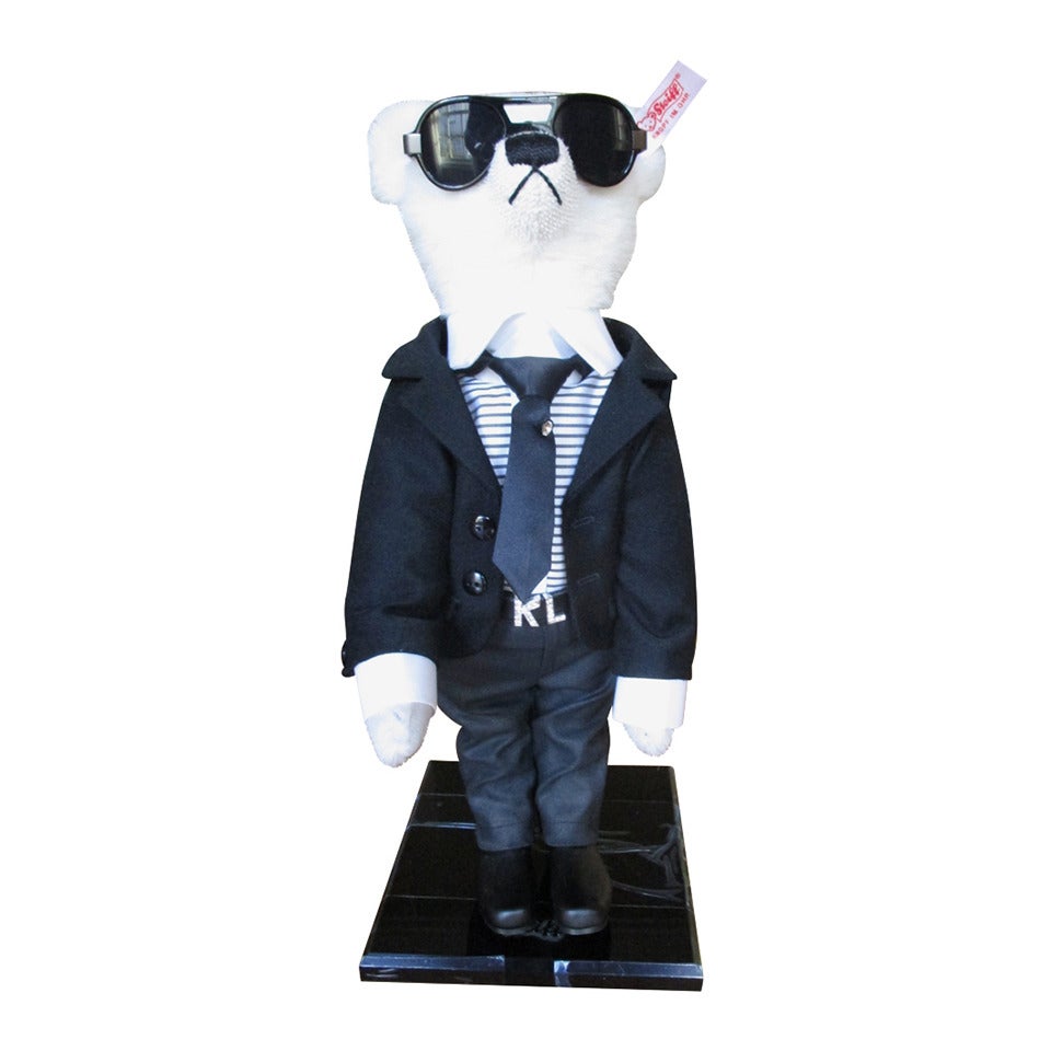 Karl Lagerfeld Steiff Teddybär Neu in Box bei 1stDibs