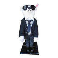 Vintage Karl Lagerfeld Steiff Teddy Bear New in Box