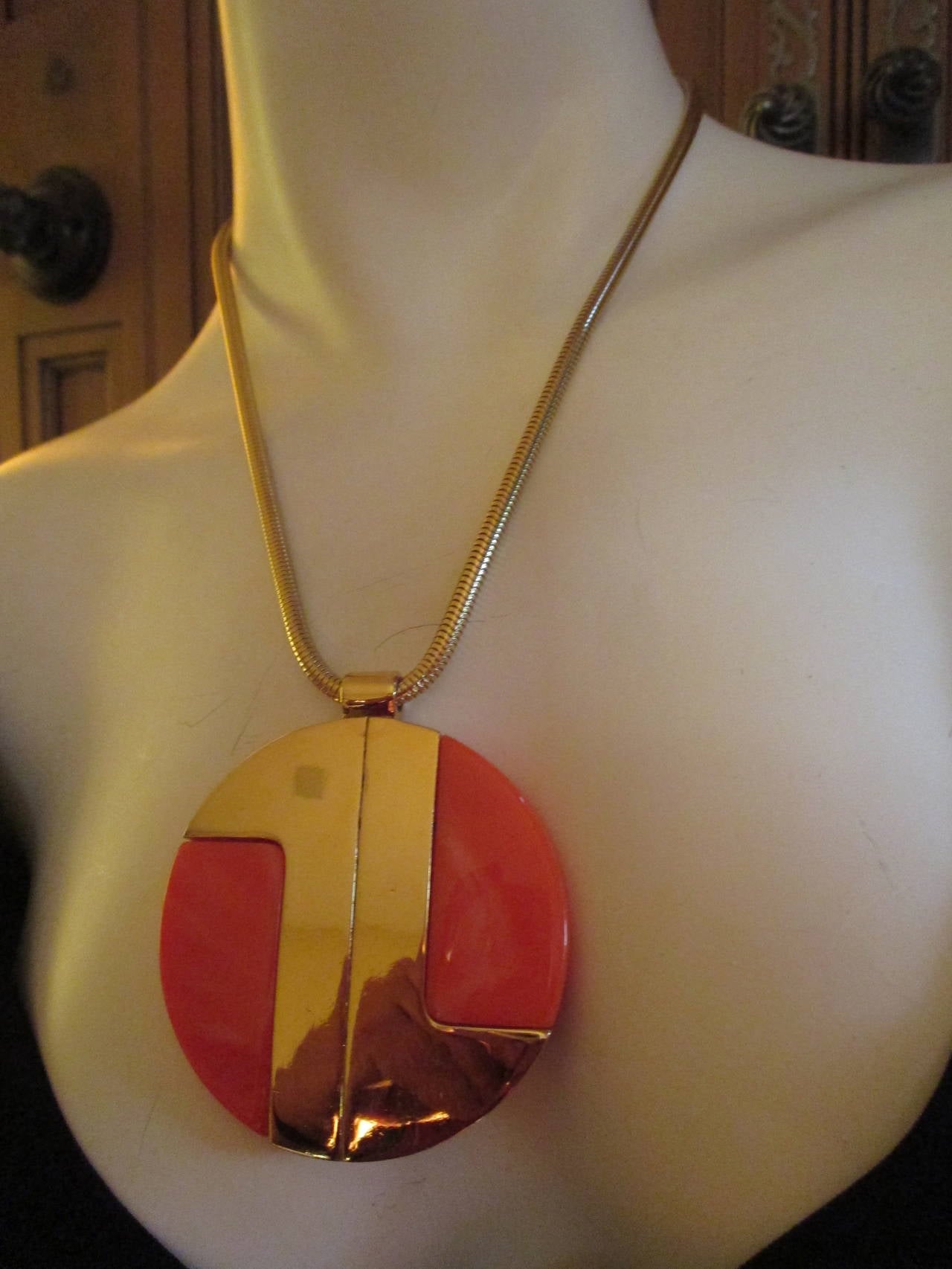 Lanvin Vintage Necklace In Good Condition In Cloverdale, CA