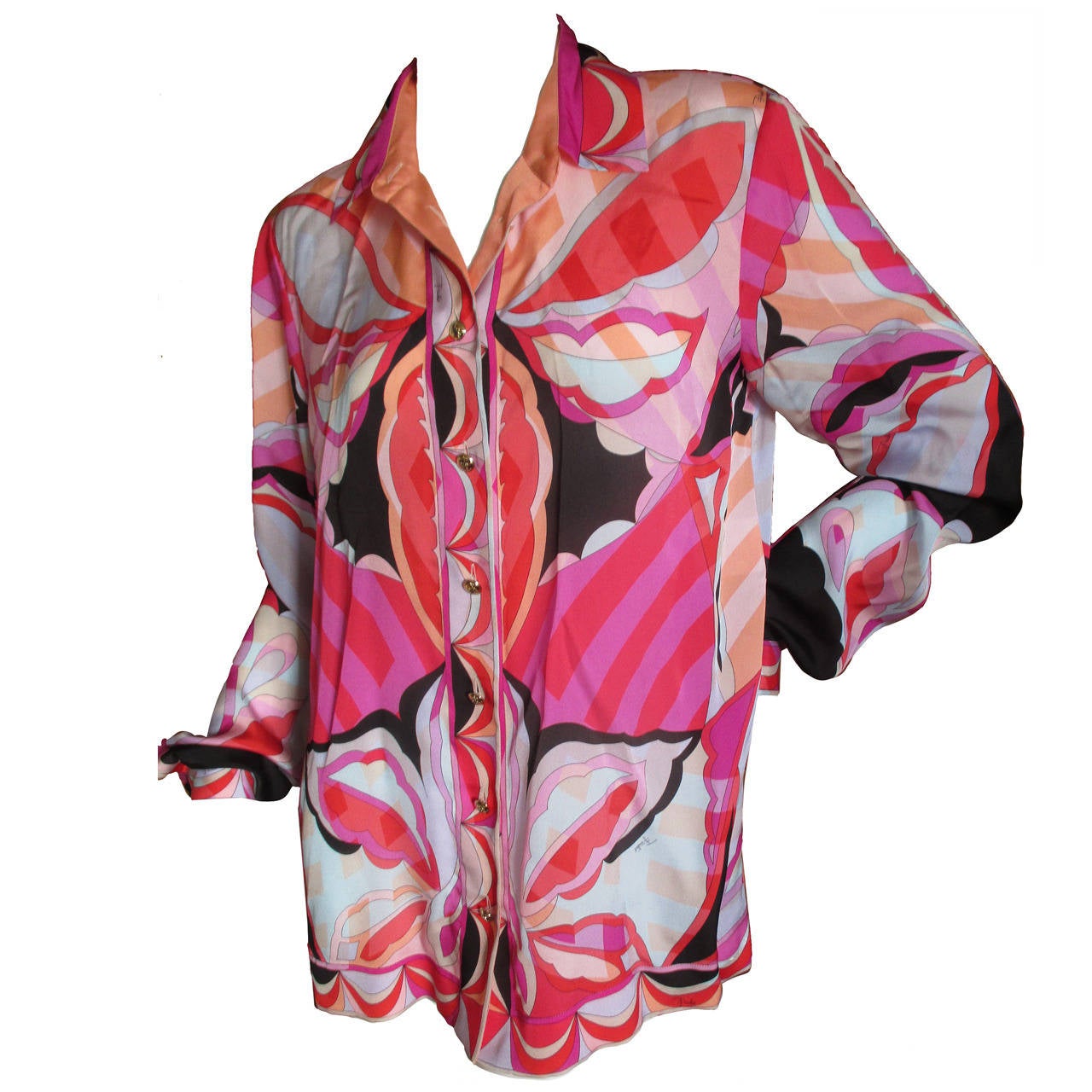 Emilio Pucci  Silk Blouse NWT