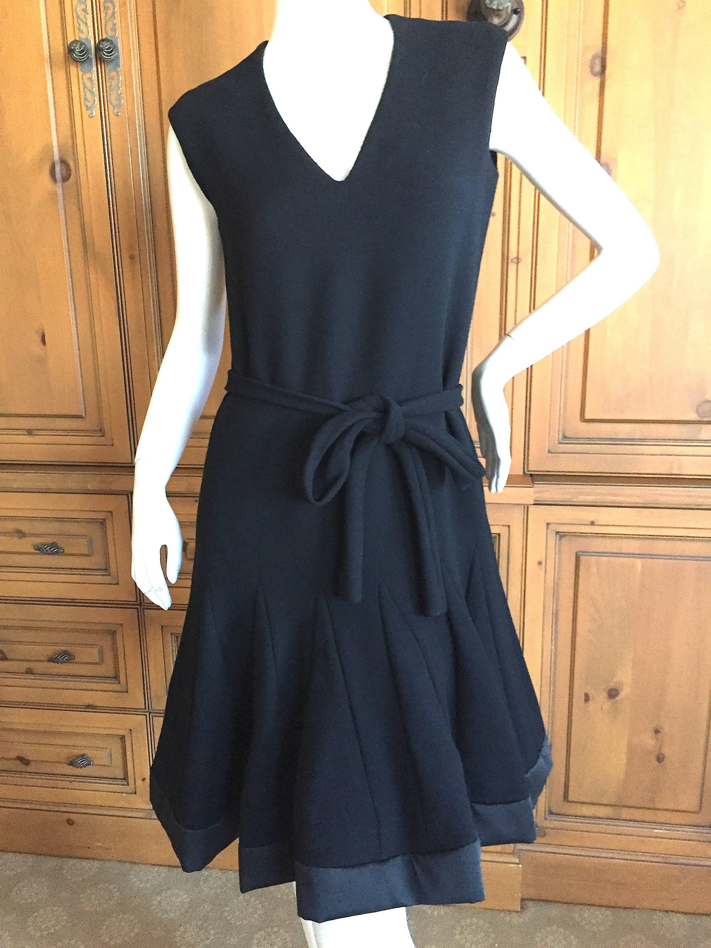 Norman Norell Little Black Dress In Excellent Condition In Cloverdale, CA