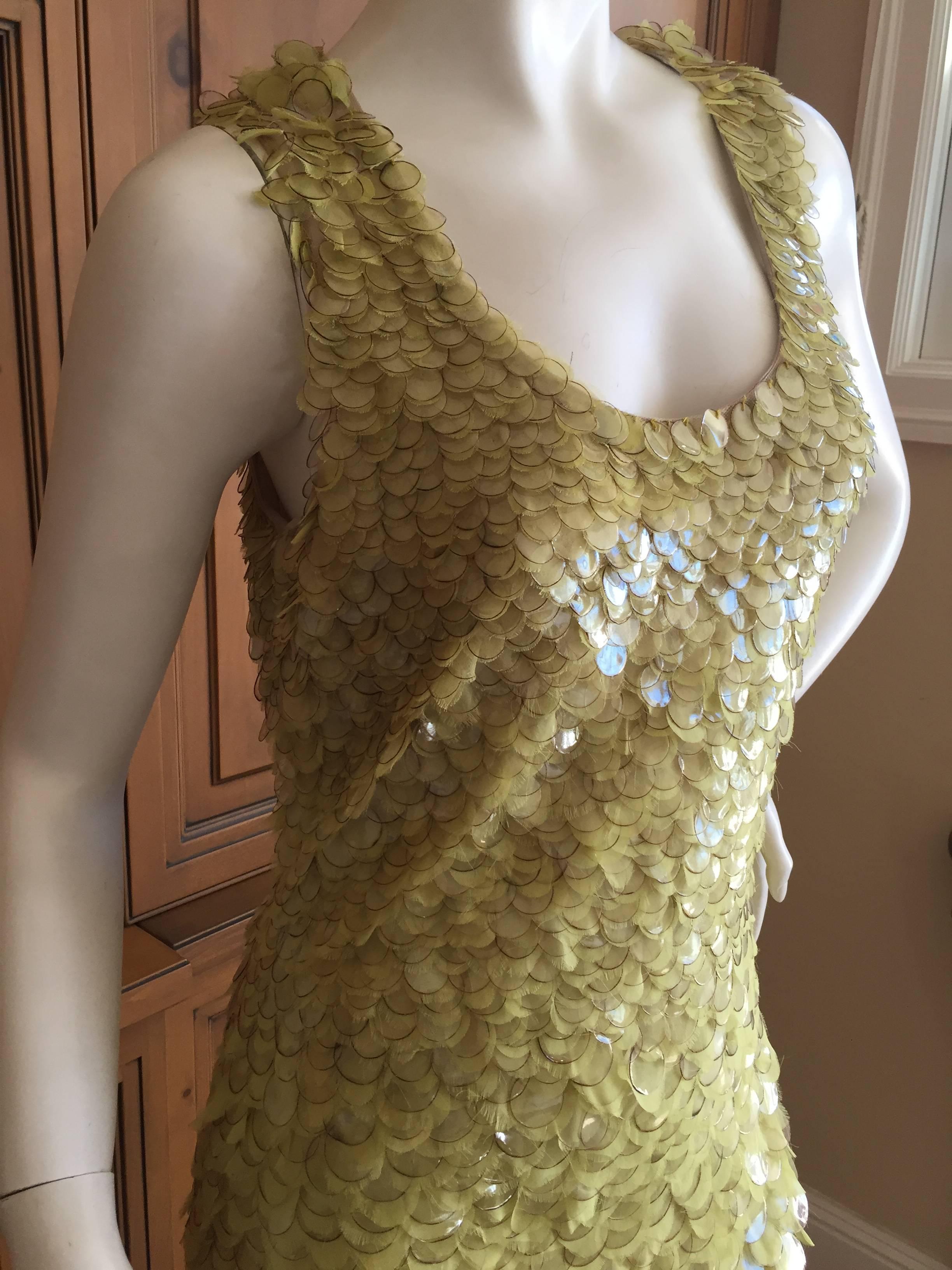 J. Mendel Sequin Mini Dress 3
