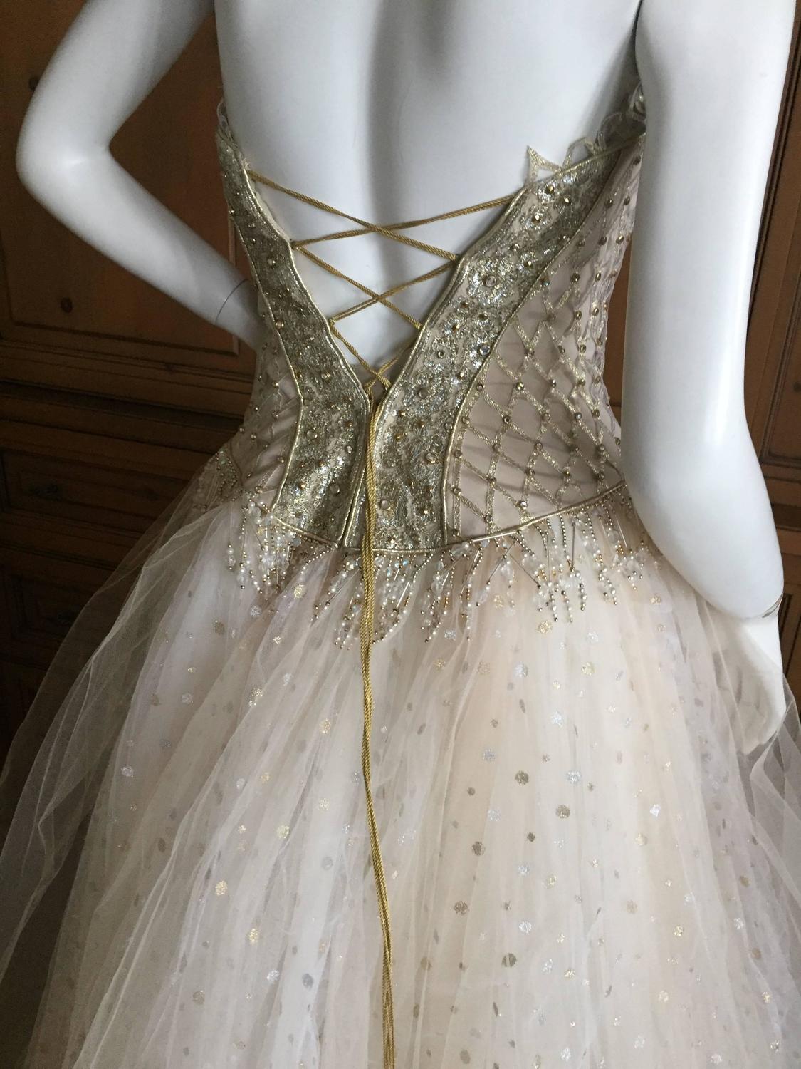 bob mackie wedding dress
