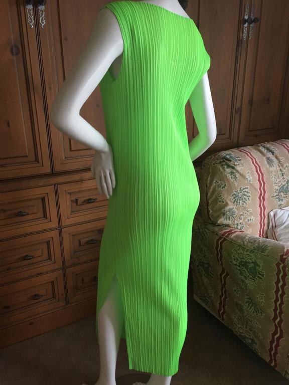 Issey Miyake Green Long Dress main image 1