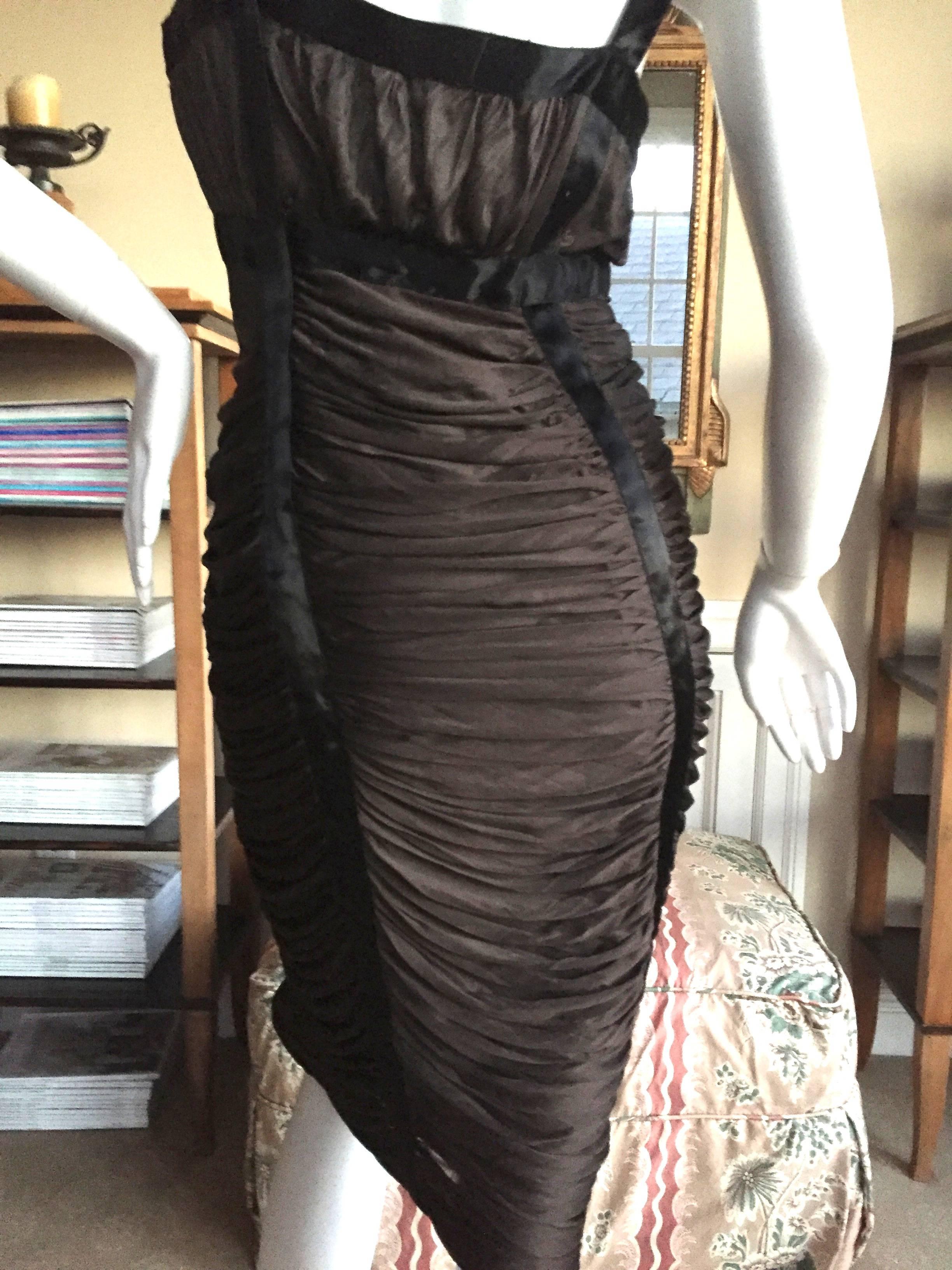 YSL by Tom Ford Spring 2003 Sexy Draped Dress In Excellent Condition In Cloverdale, CA