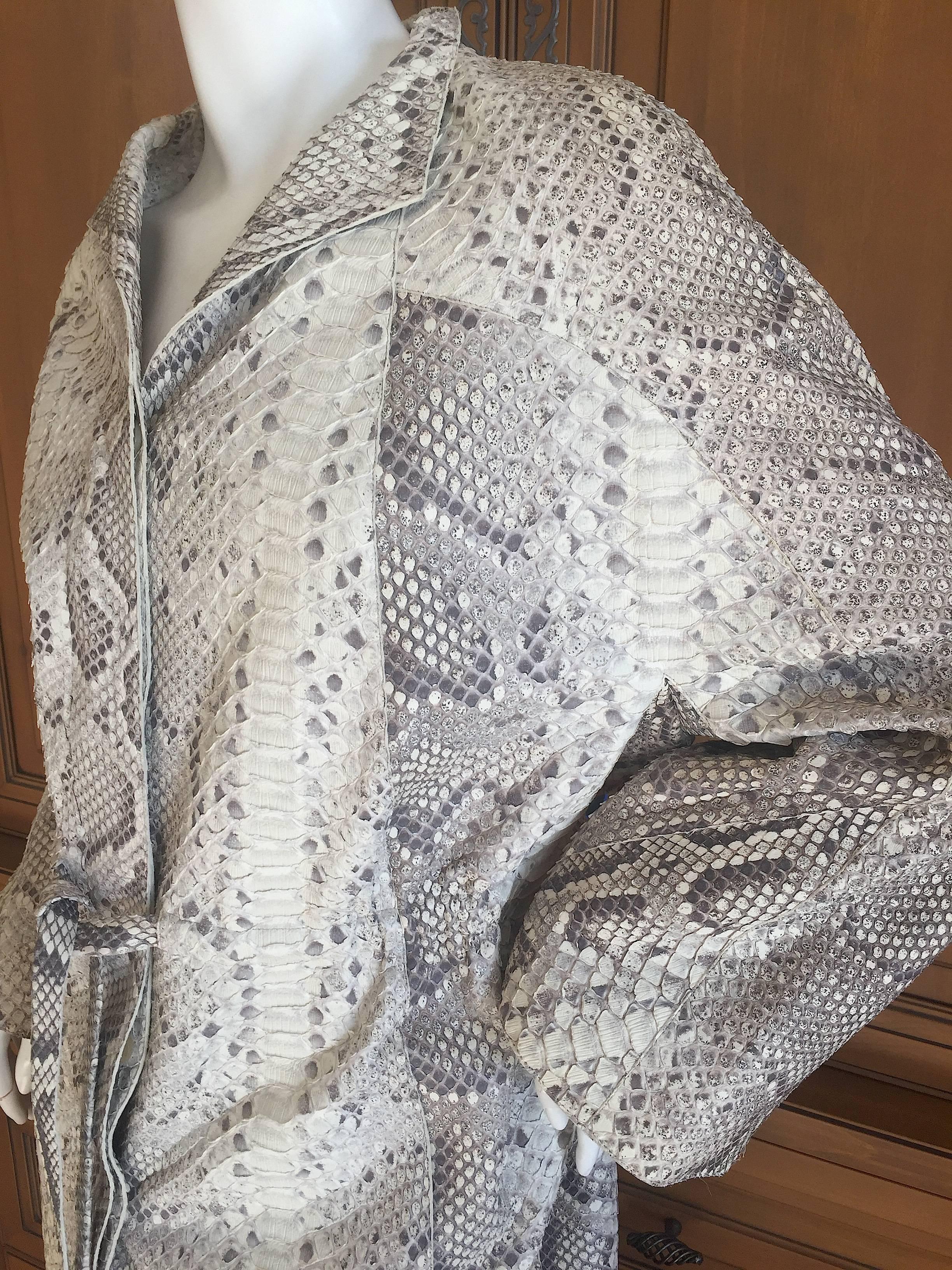Ralph Rucci Sublime Python Coat 5