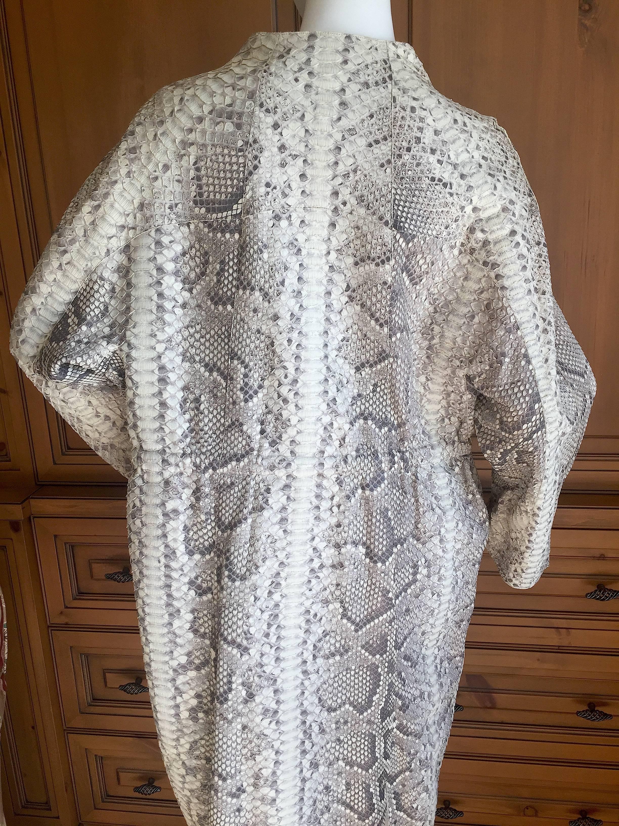 Ralph Rucci Sublime Python Coat 4