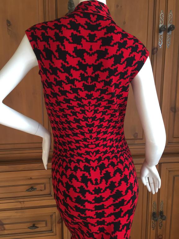 Mcqueen Women Houndstooth Dress