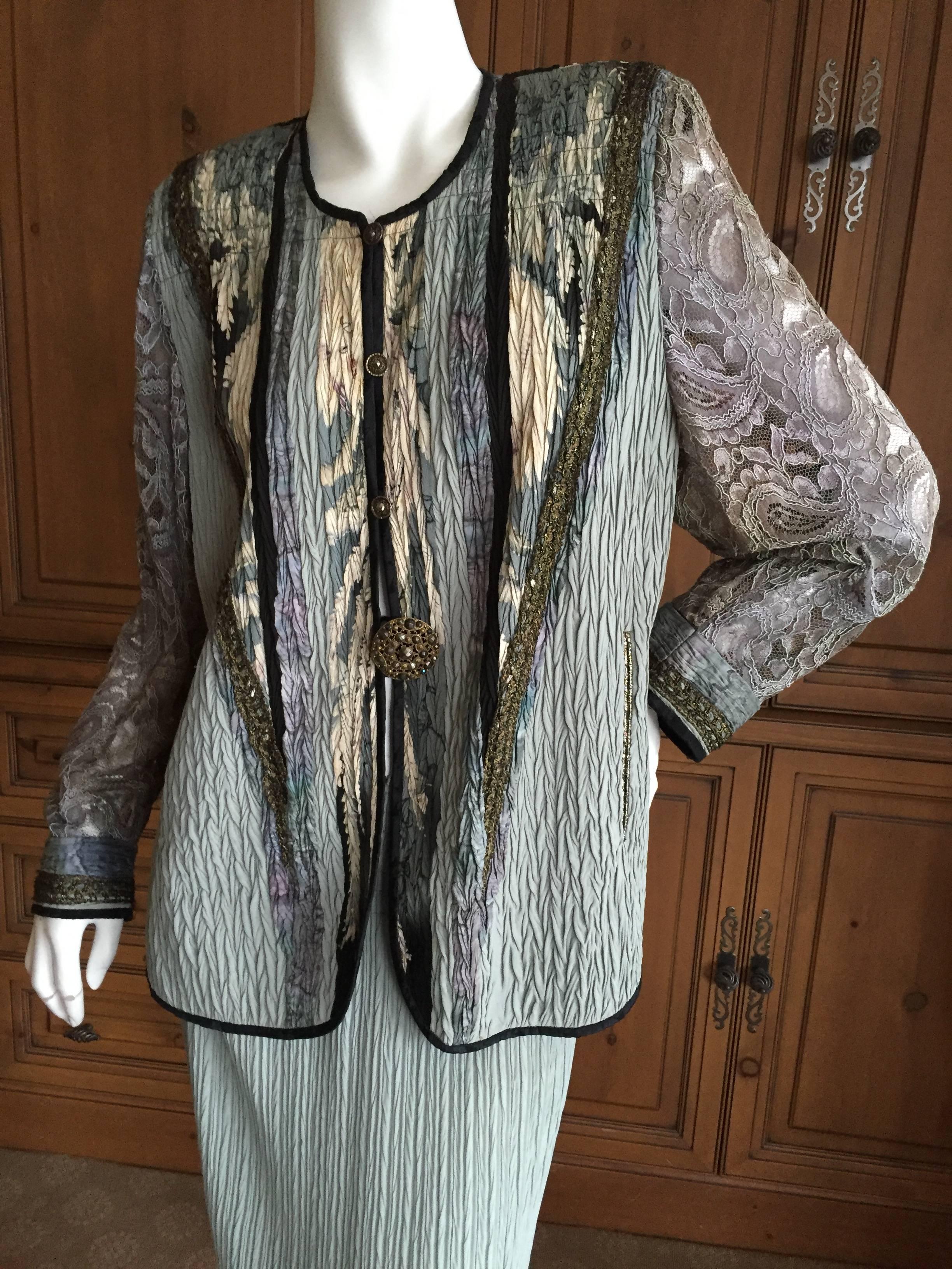 Janet Kaneko Art to Wear Skirt and Jacket 1
