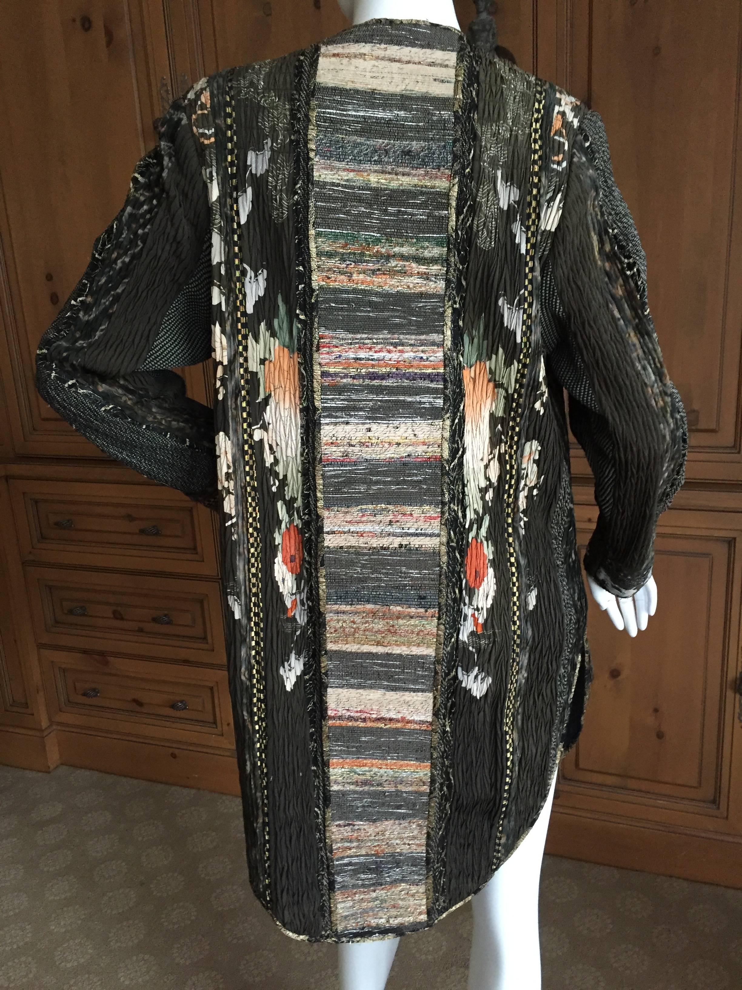 Janet Kaneko Art to Wear Coat In Excellent Condition For Sale In Cloverdale, CA