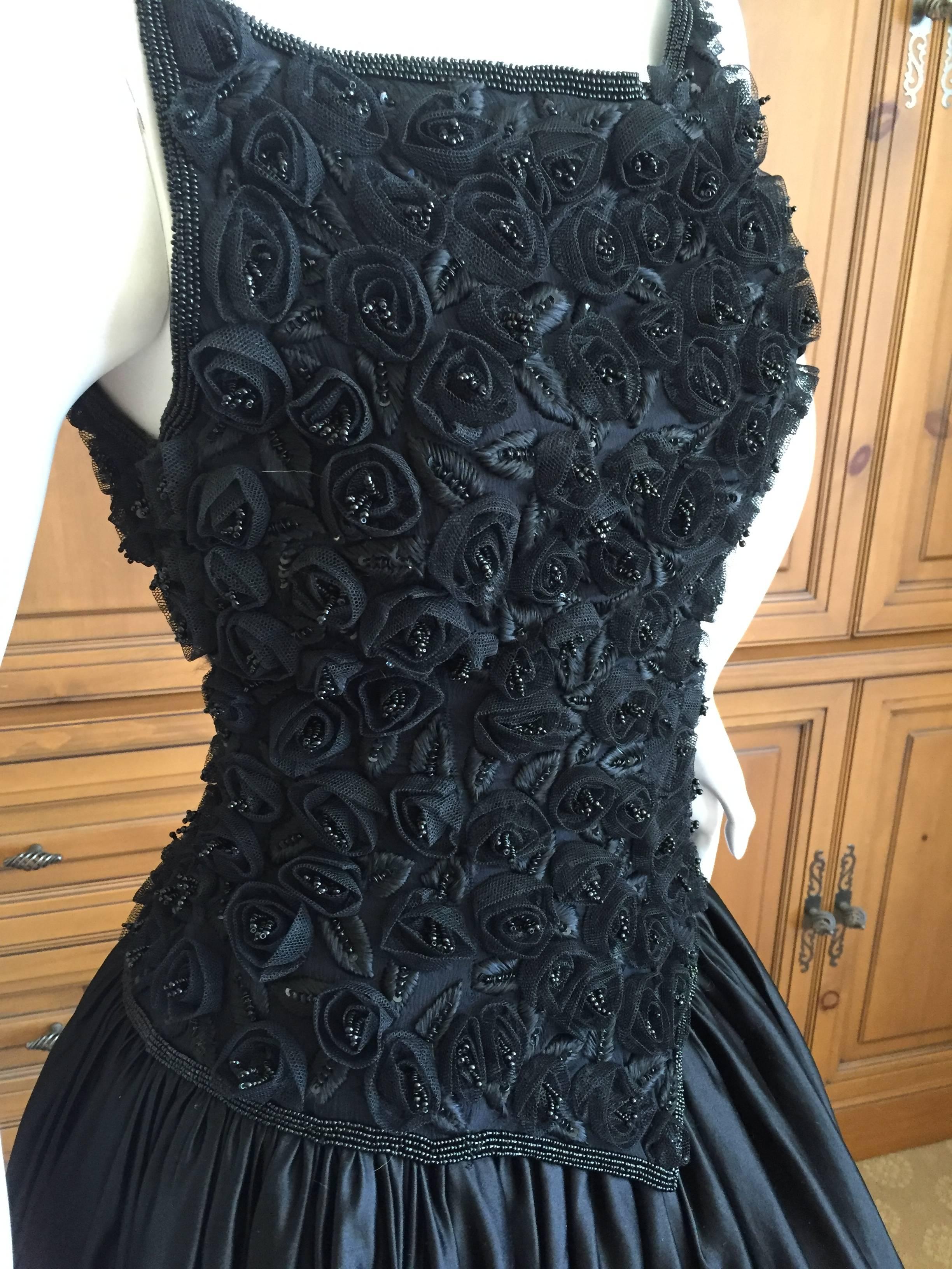 Yves Saint Laurent Numbered Haute Couture Evening Dress 4