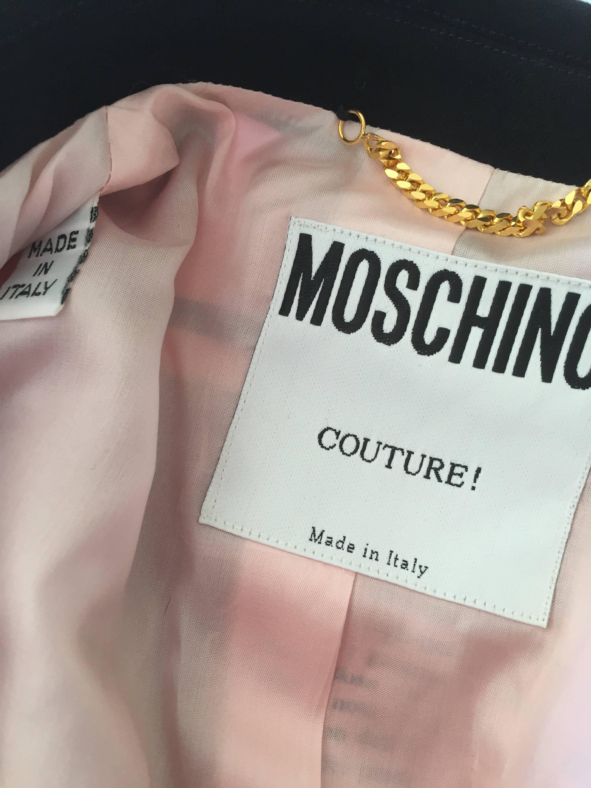 Women's Moschino Couture Newsprint Jacket