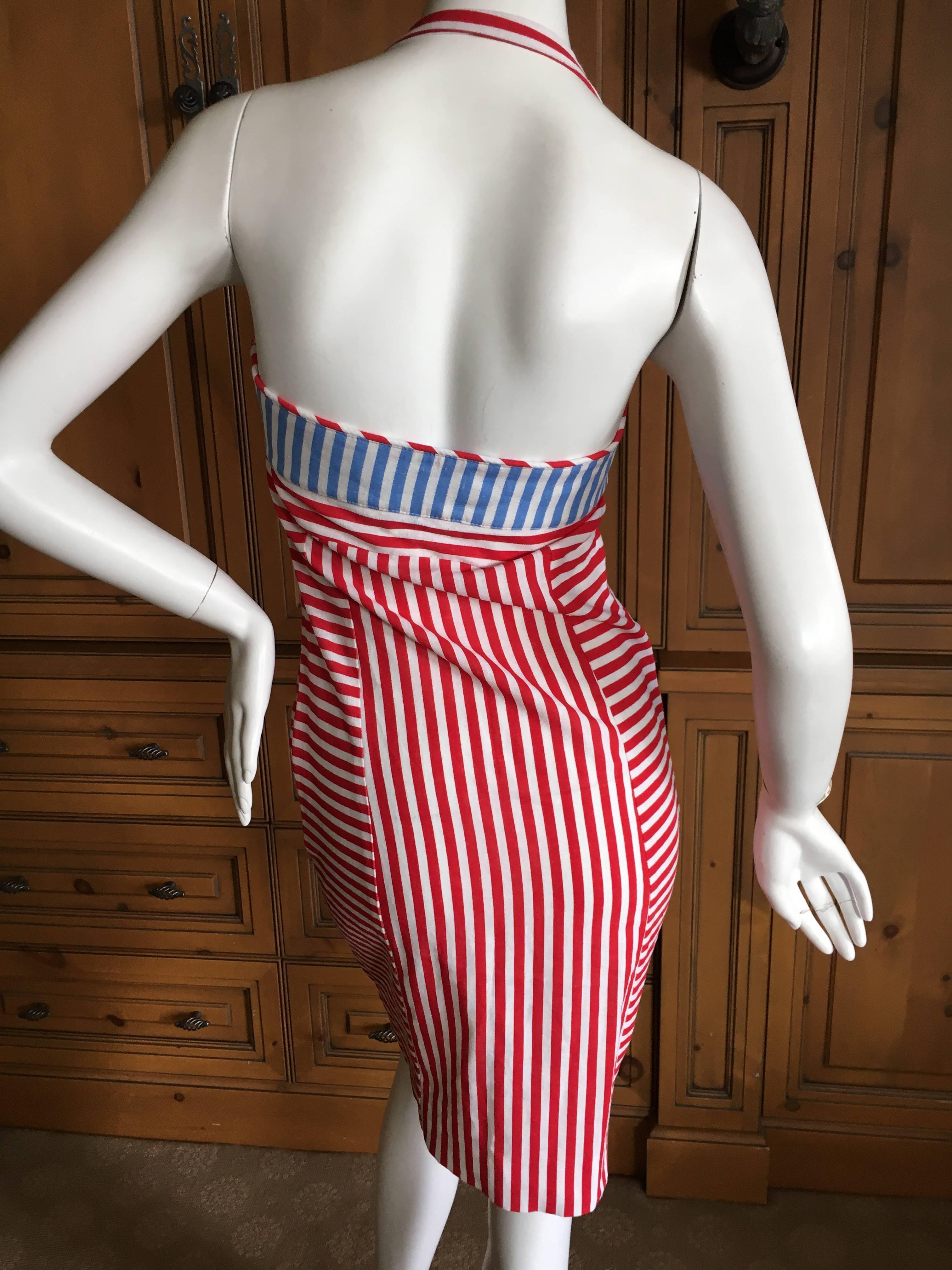 Jean-Charles de Castelbajac Patriotic Stripe Linen Day Dress
So chic
Size 38
