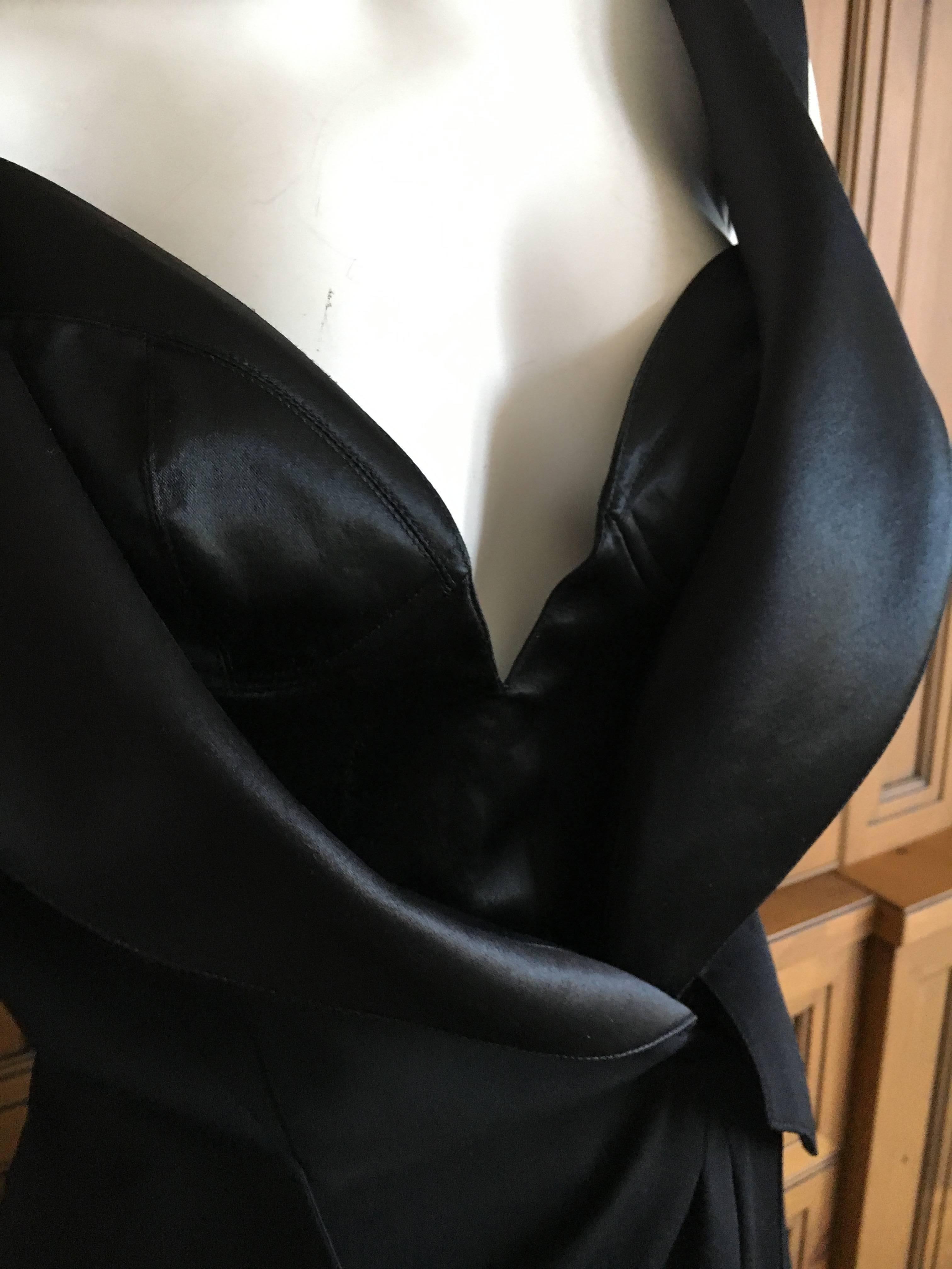 Women's Thierry Mugler Couture Tuxedo Dress and Corset 1988