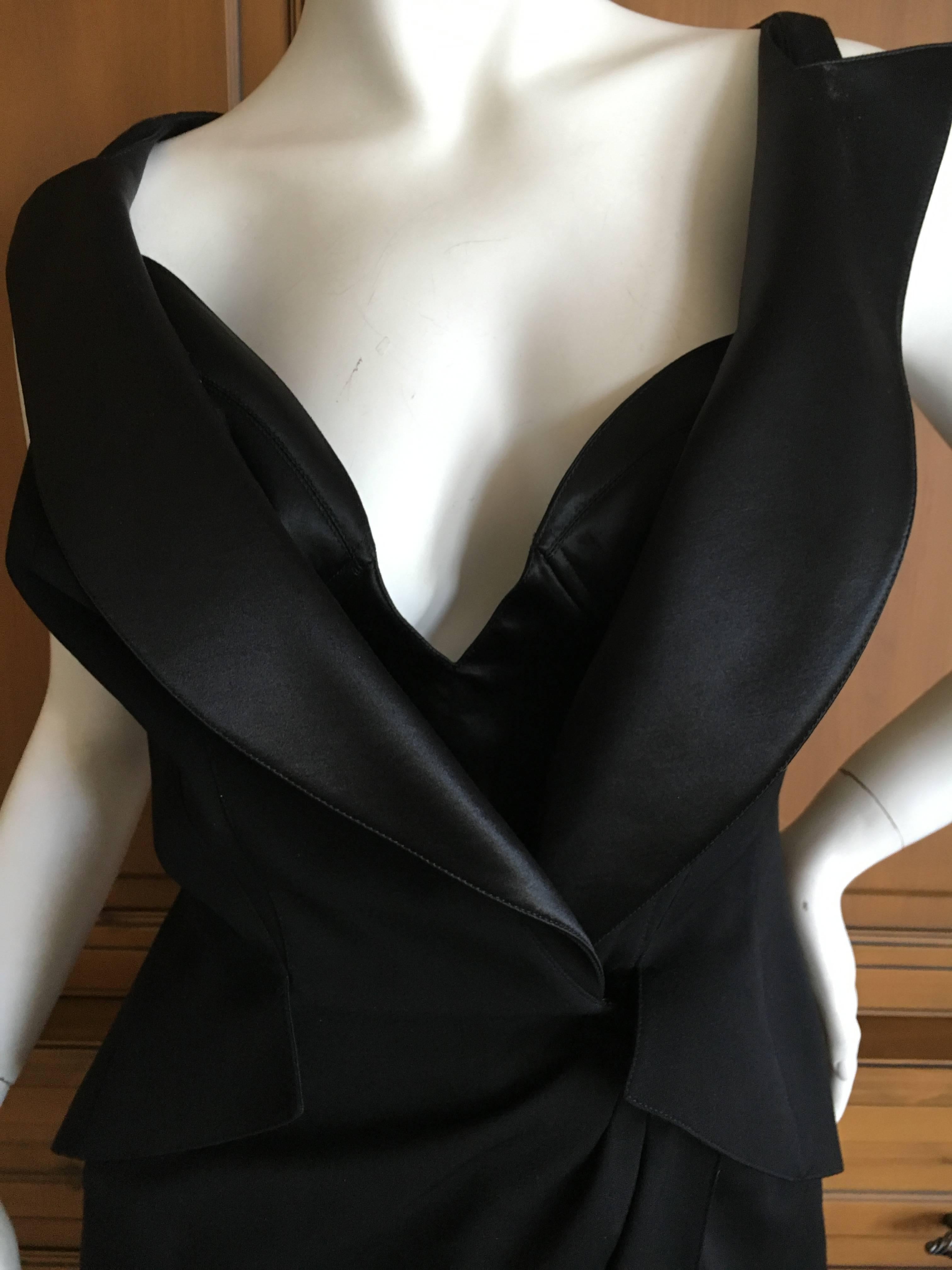 Thierry Mugler Couture Tuxedo Dress and Corset 1988 1