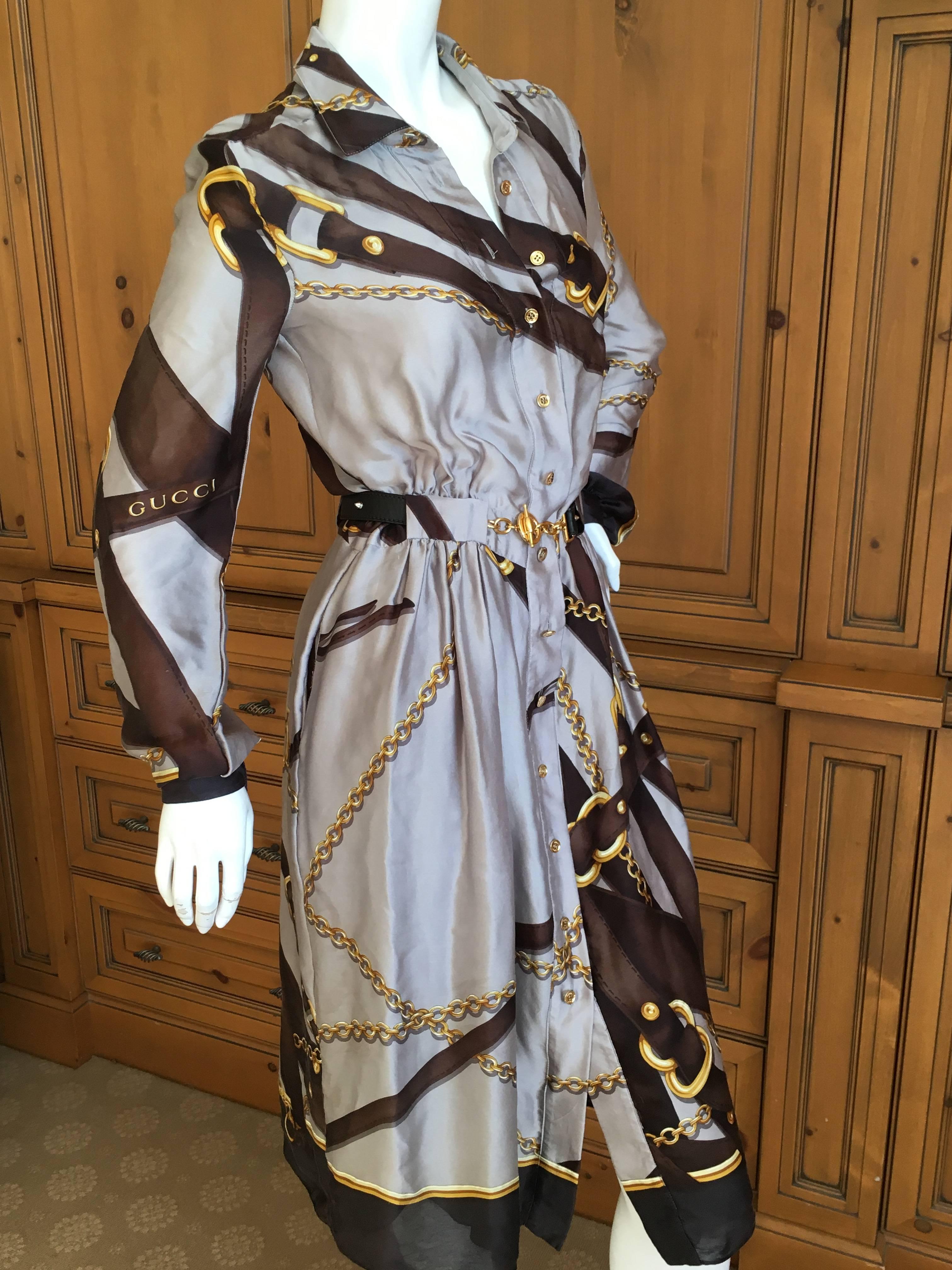 gucci scarf dress