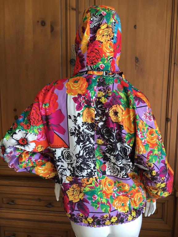 versace rain jacket
