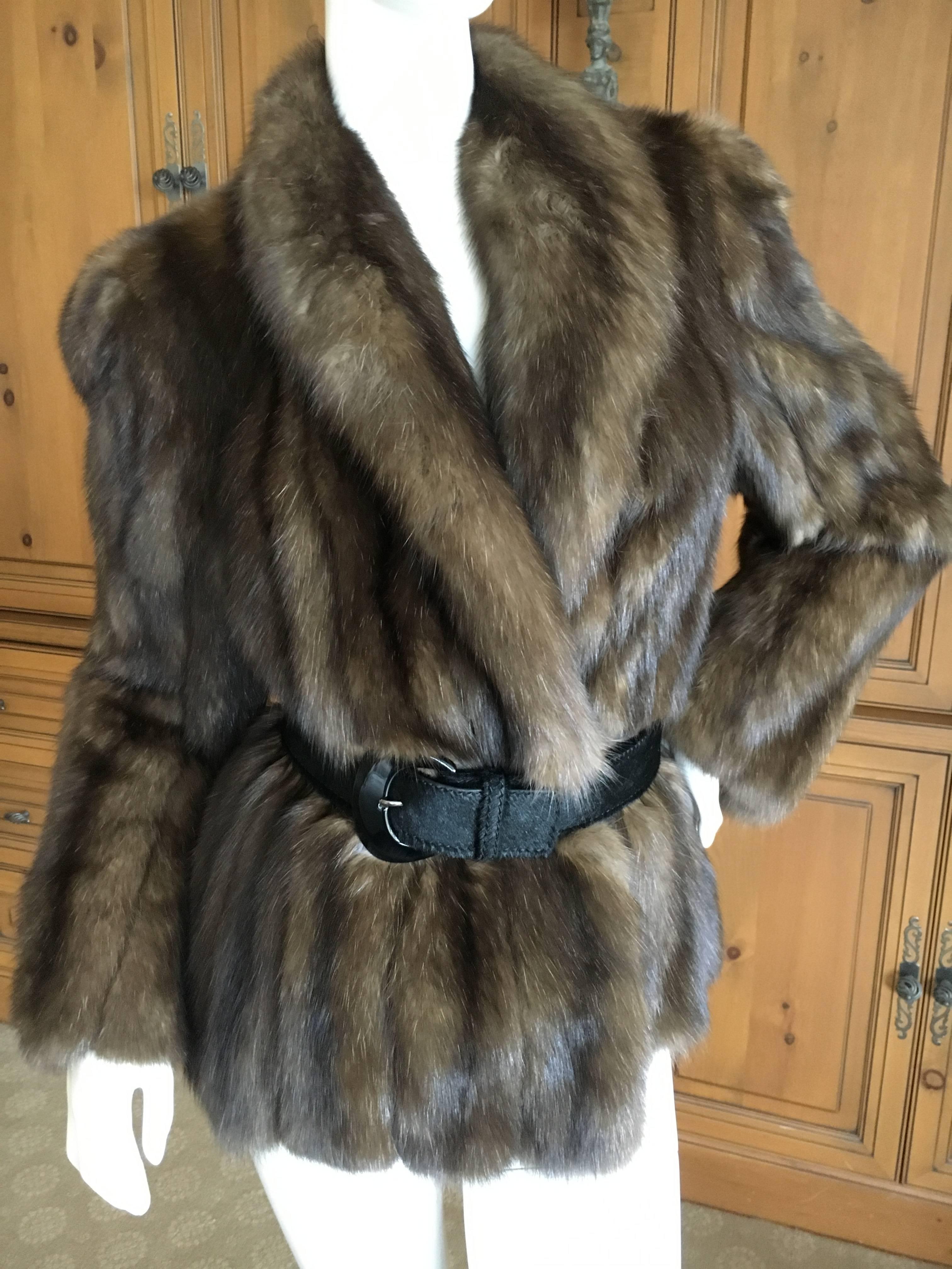 Imperial Barguzine Russian Sable Jacket For Sale 2