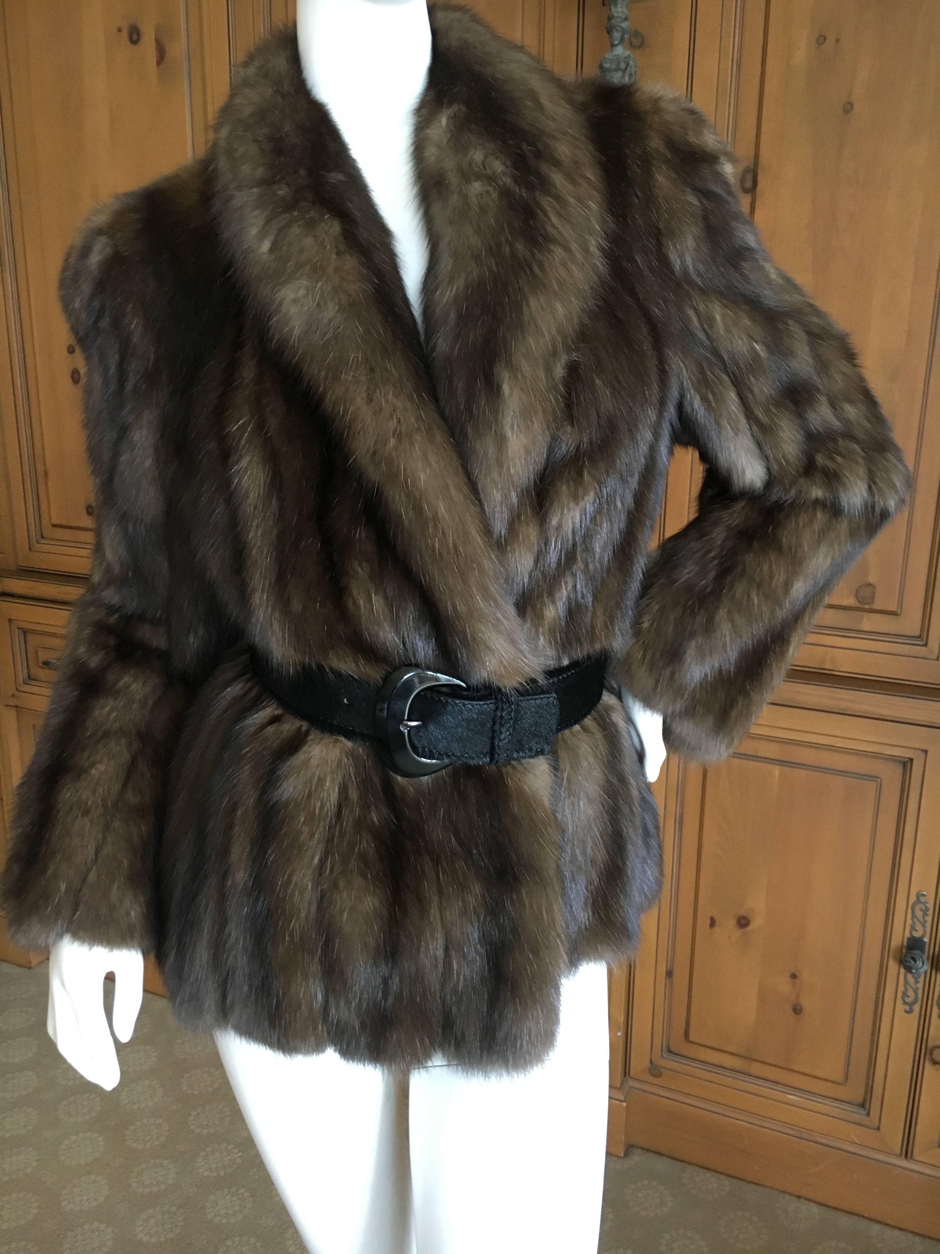 Imperial Barguzine Russian Sable Jacket For Sale 1