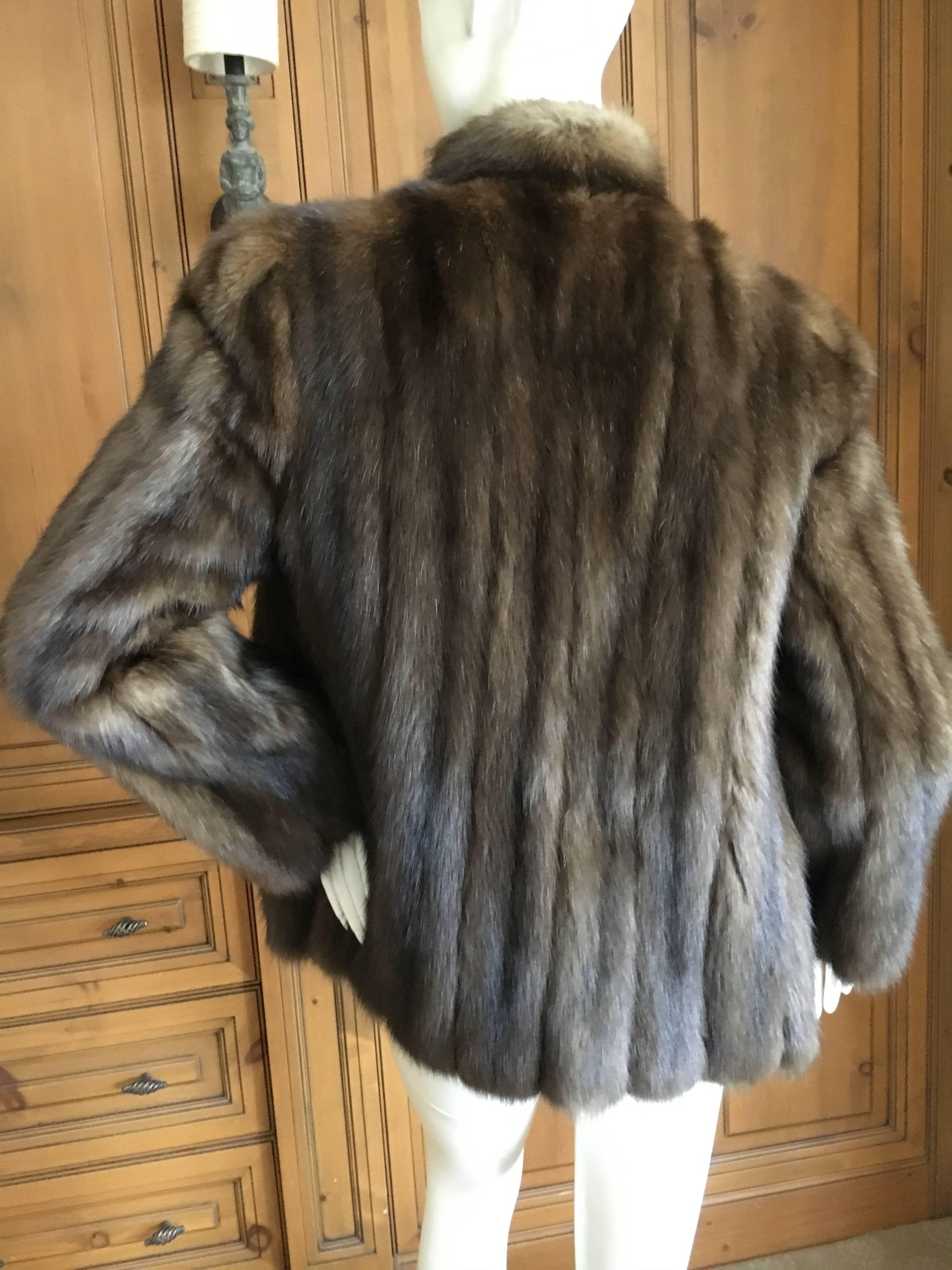 Women's Imperial Barguzine Russian Sable Jacket For Sale