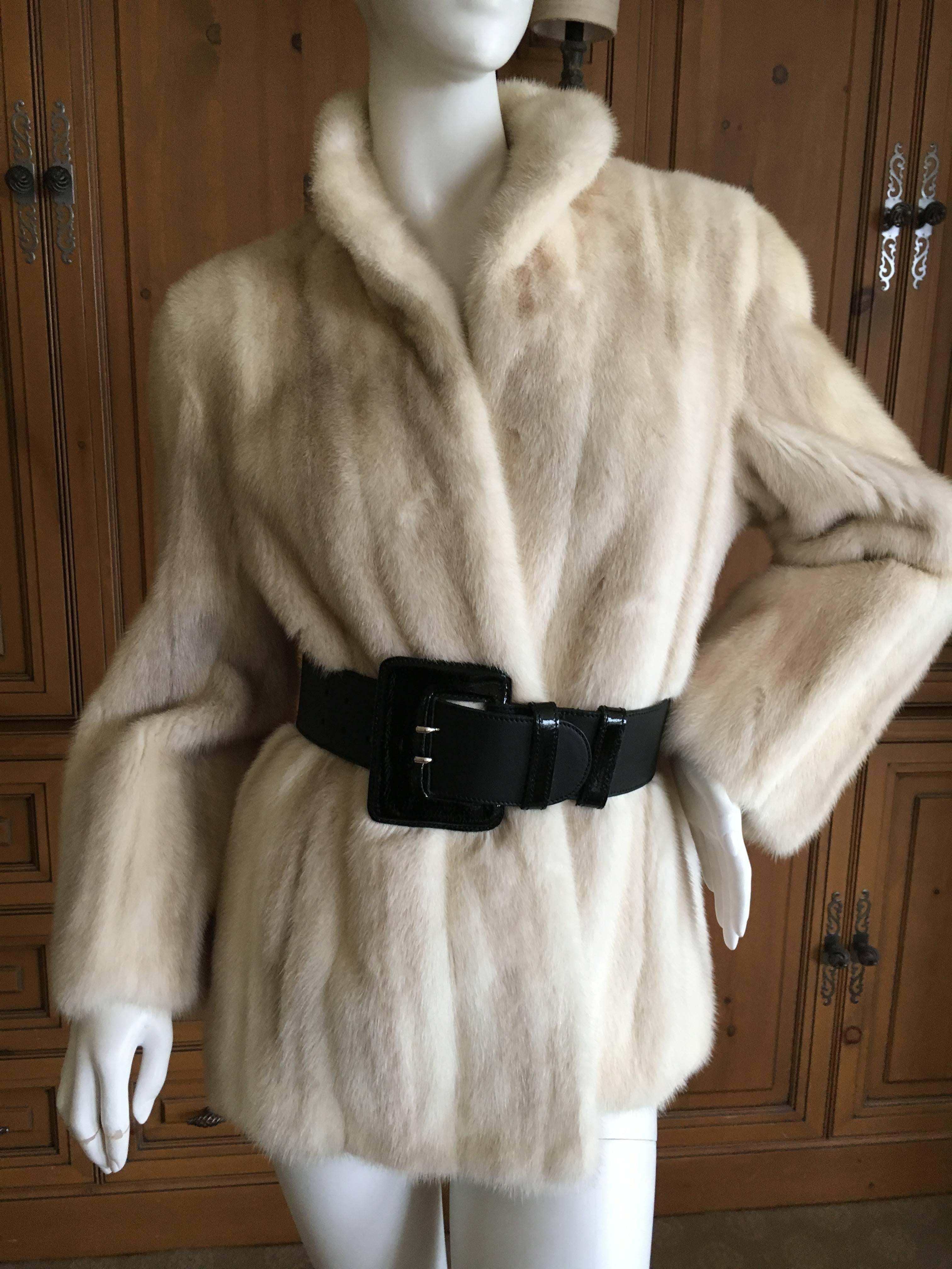 Women's Luxurious Natural Pearl Mink Jacket