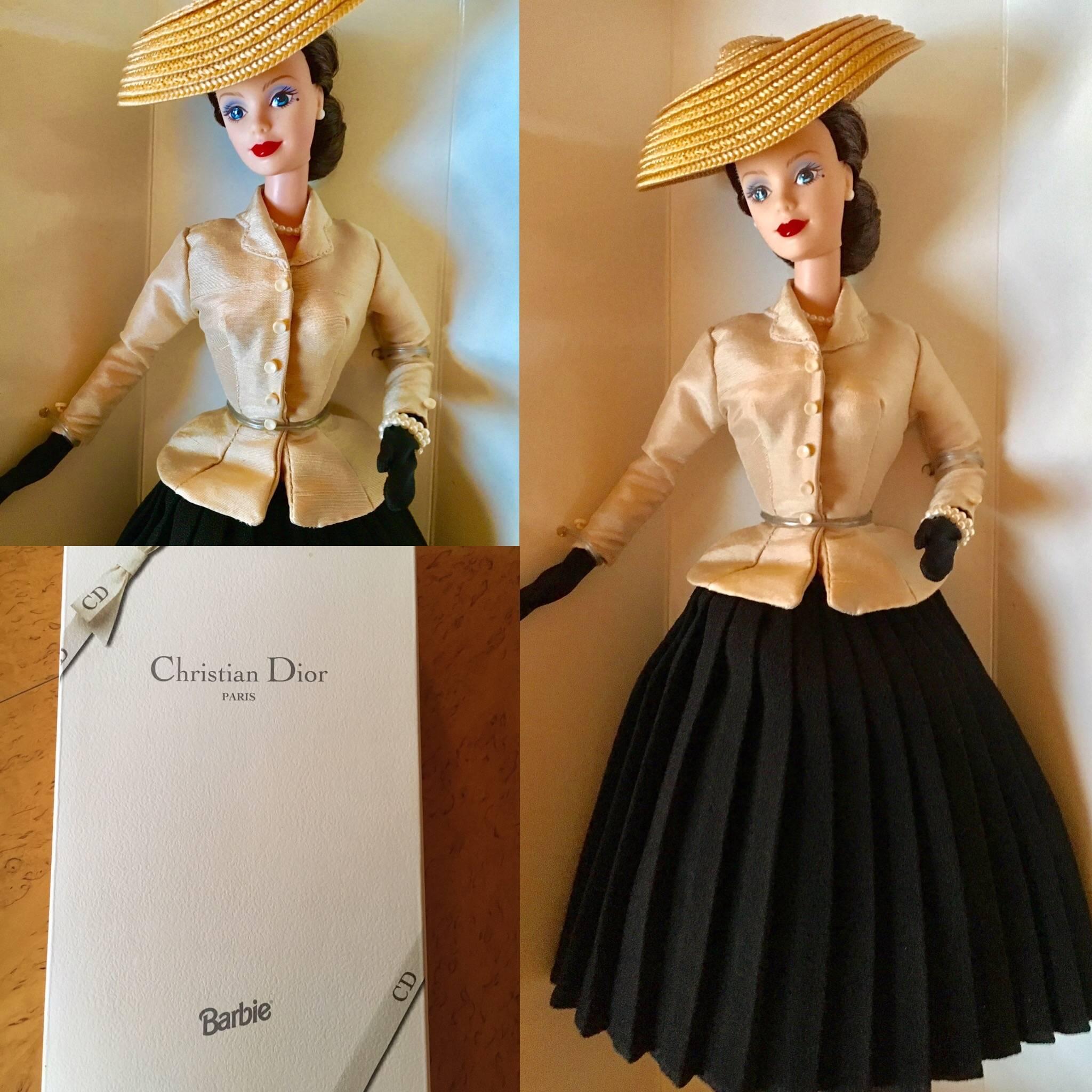 Delightful new Barbie doll celebrating the 50 year anniversary of Christian Dior's 