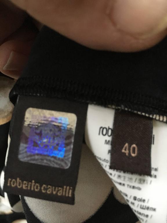Roberto Cavalli Iconic Silk Trompe l'oeil 