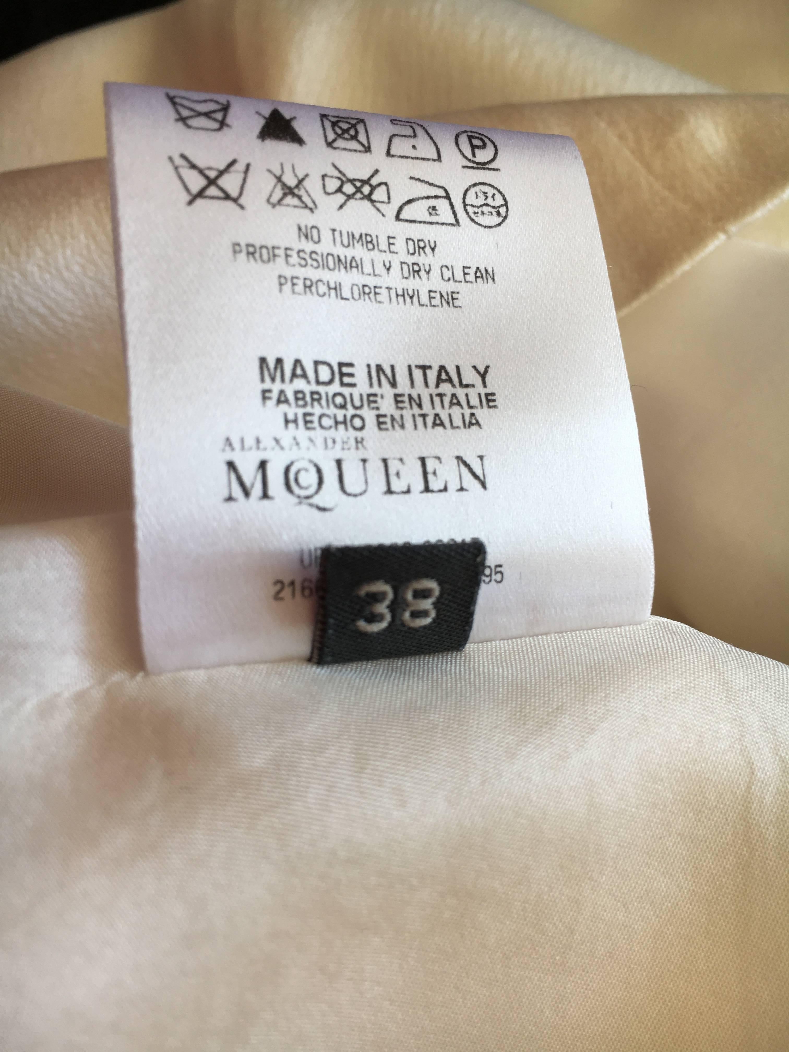 Alexander McQueen Silk Sleeveless 