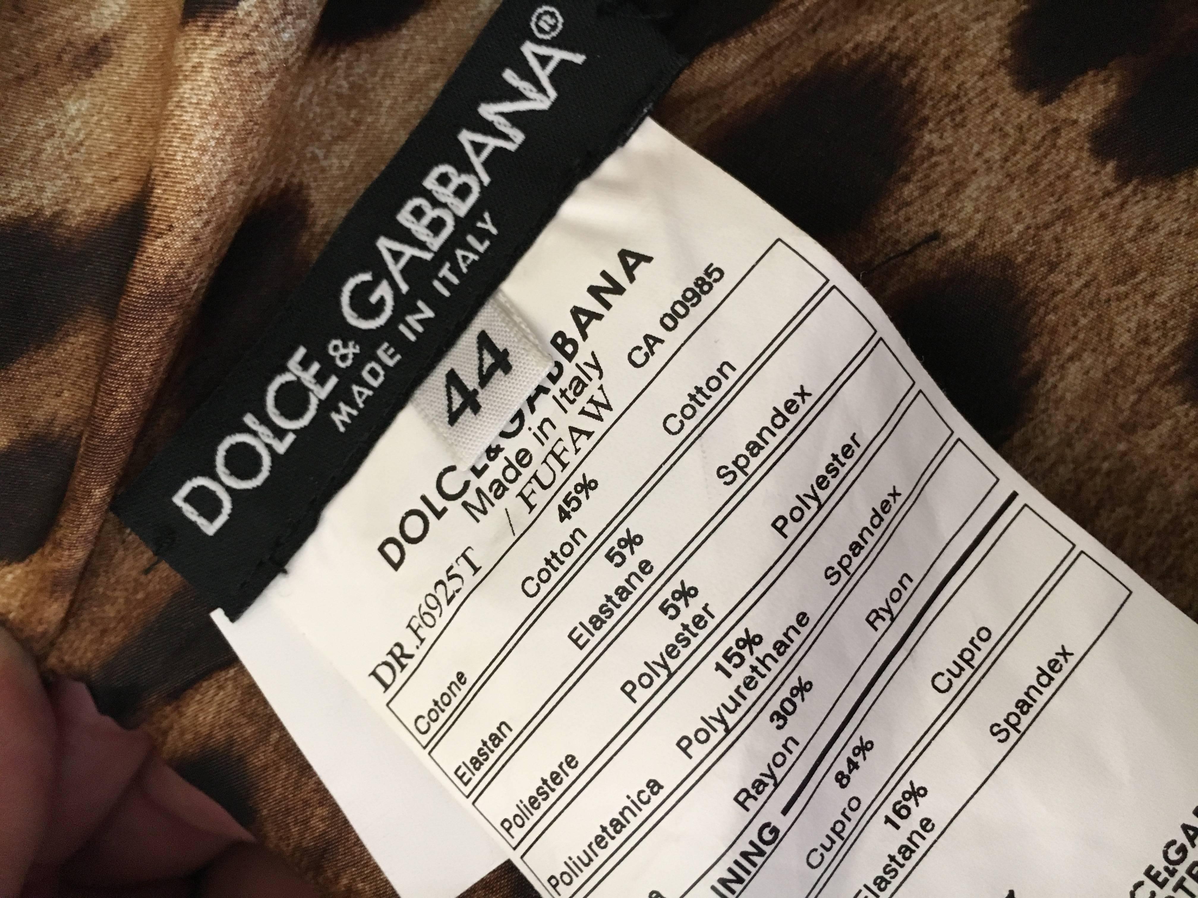 Dolce & Gabbana Vintage Patent Leather Trim Bondage Strap Little Black Dress In Excellent Condition For Sale In Cloverdale, CA