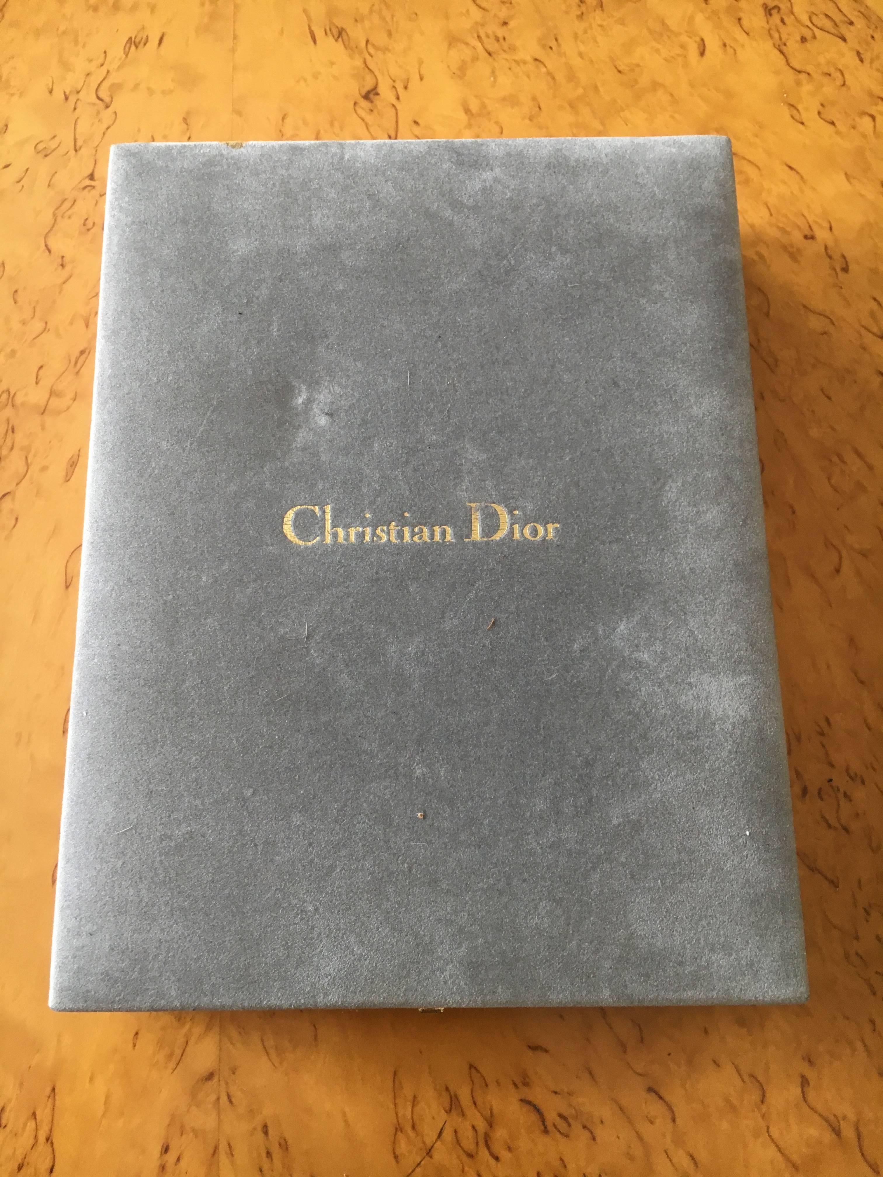  Christian Dior by John Galliano Multi Strand Bronze "Massai " Choker Necklace.
In original Dior box.