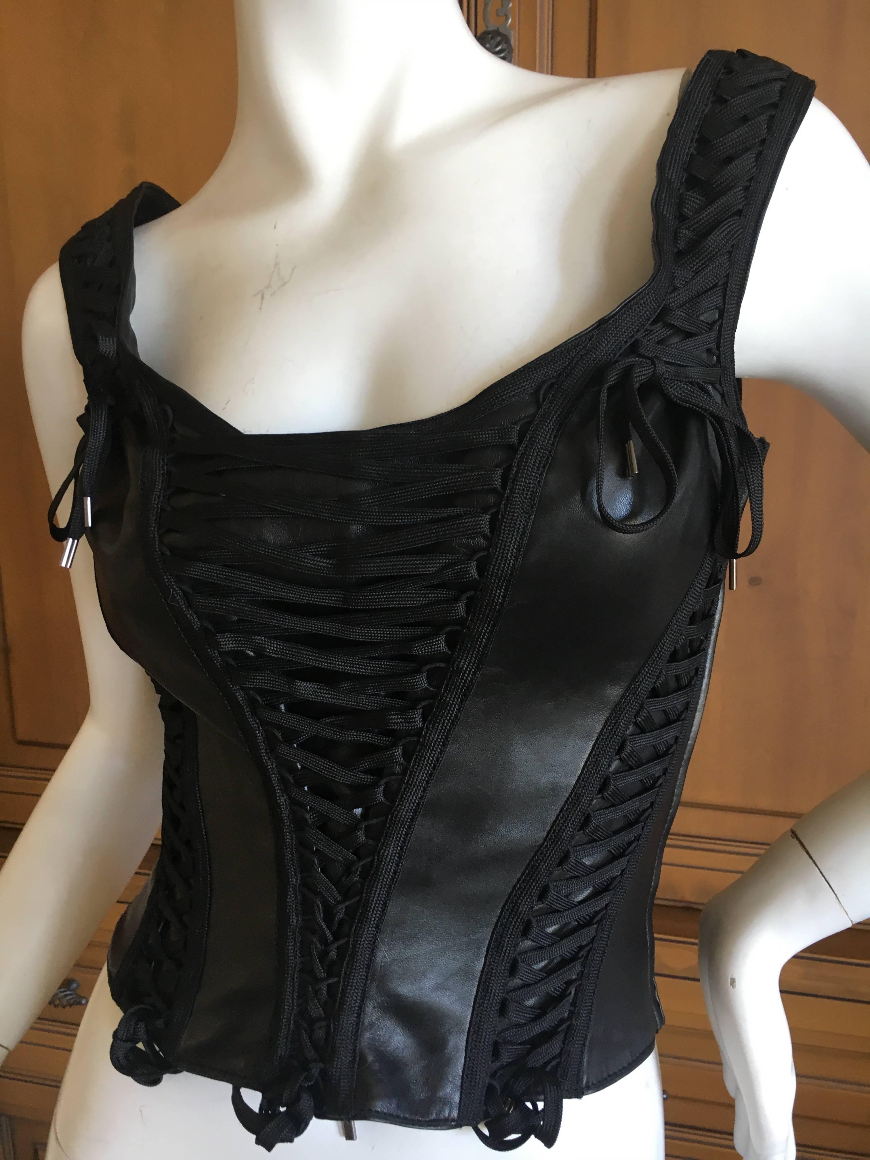 galliano for dior corset