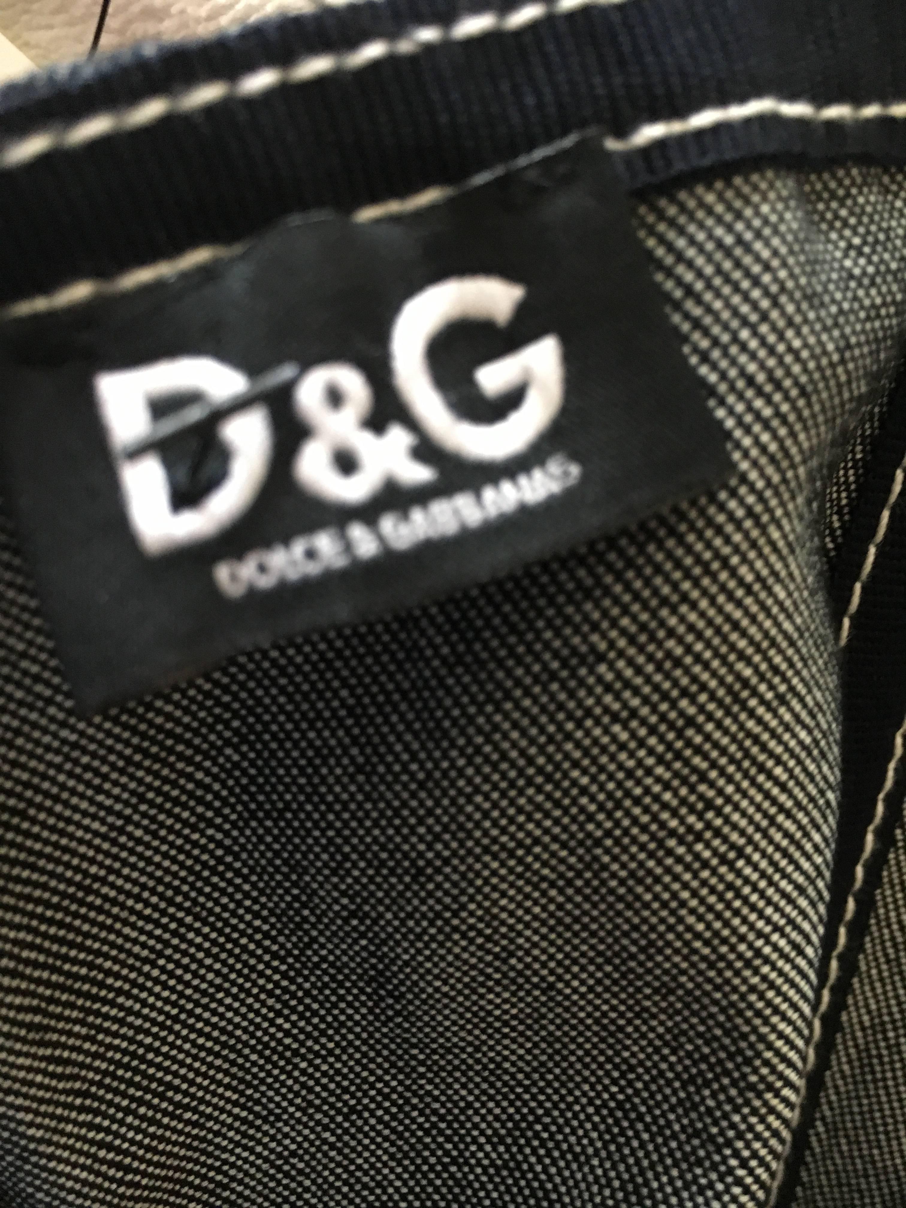 Black D&G Dolce & Gabbana Denim Dress with Corset Lace Up Details For Sale