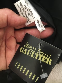 Jean Paul Gaultier Fourrure Pelz Nordischer Pullover