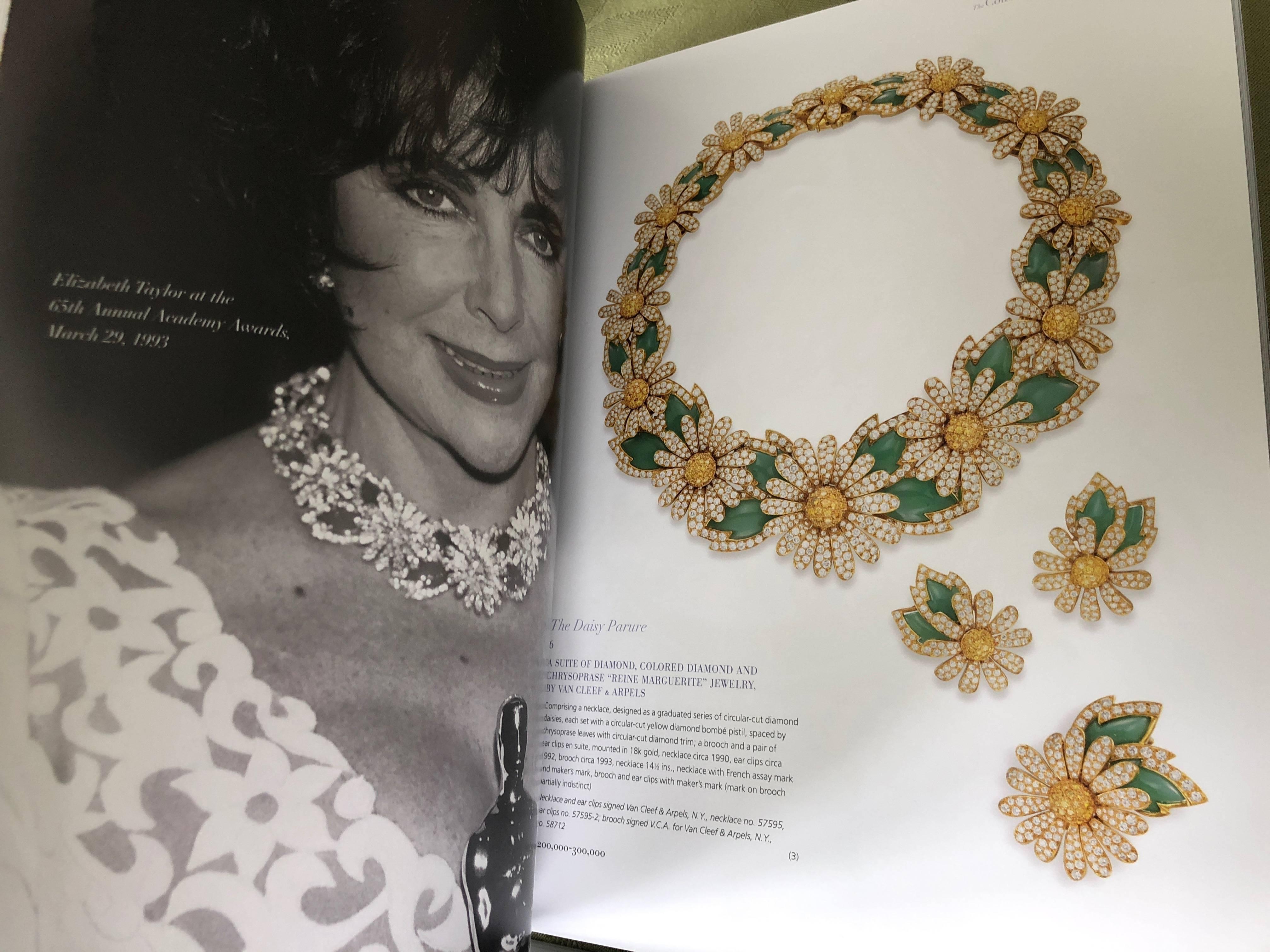 Elizabeth Taylor Christies Auction Catalogue Complete Six Book Box Set