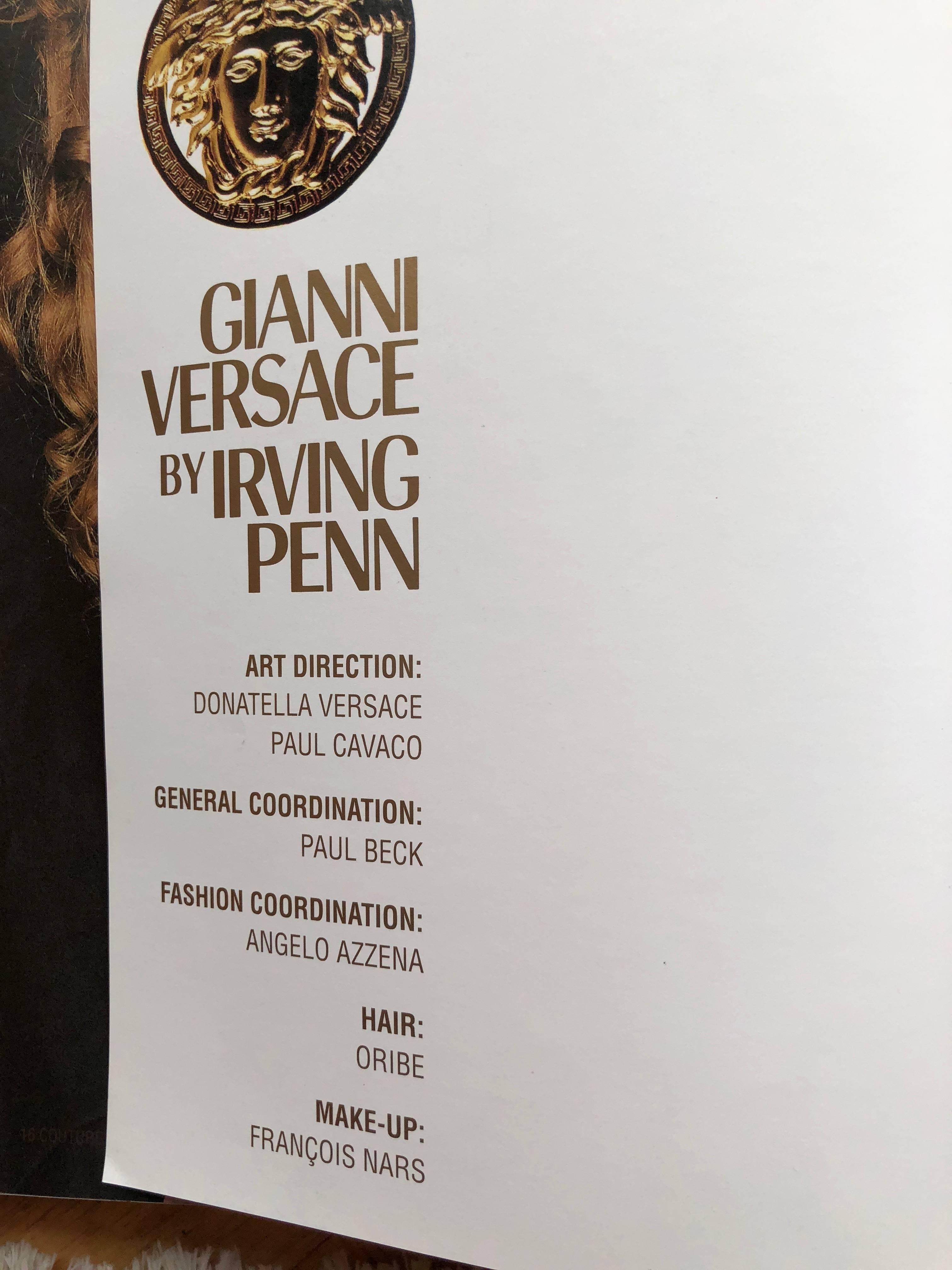 Gianni Versace Book No. 23 Irving Penn Autumn 1993 Bondage  All the Supermodels 3