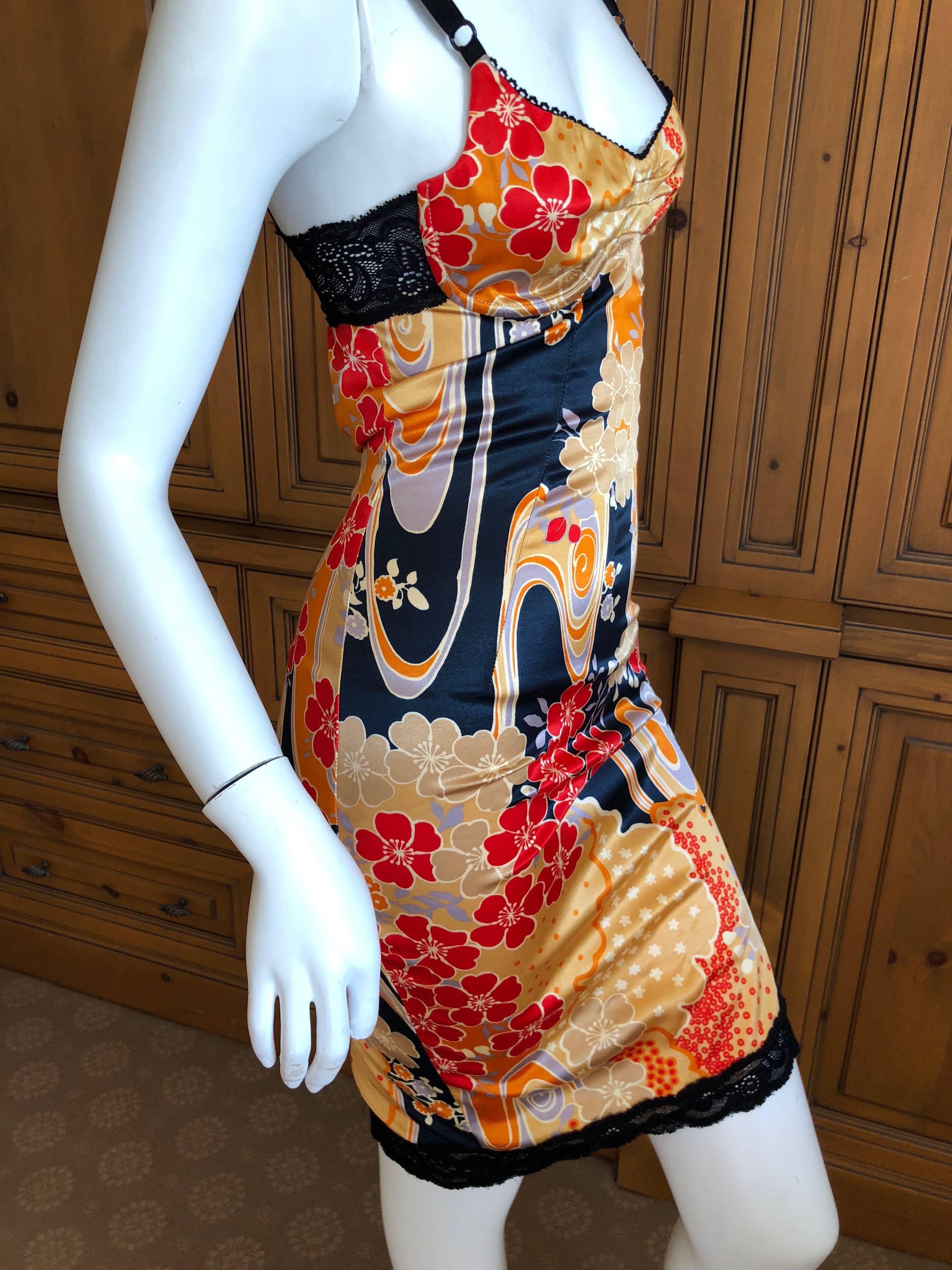vintage dolce and gabbana floral dress