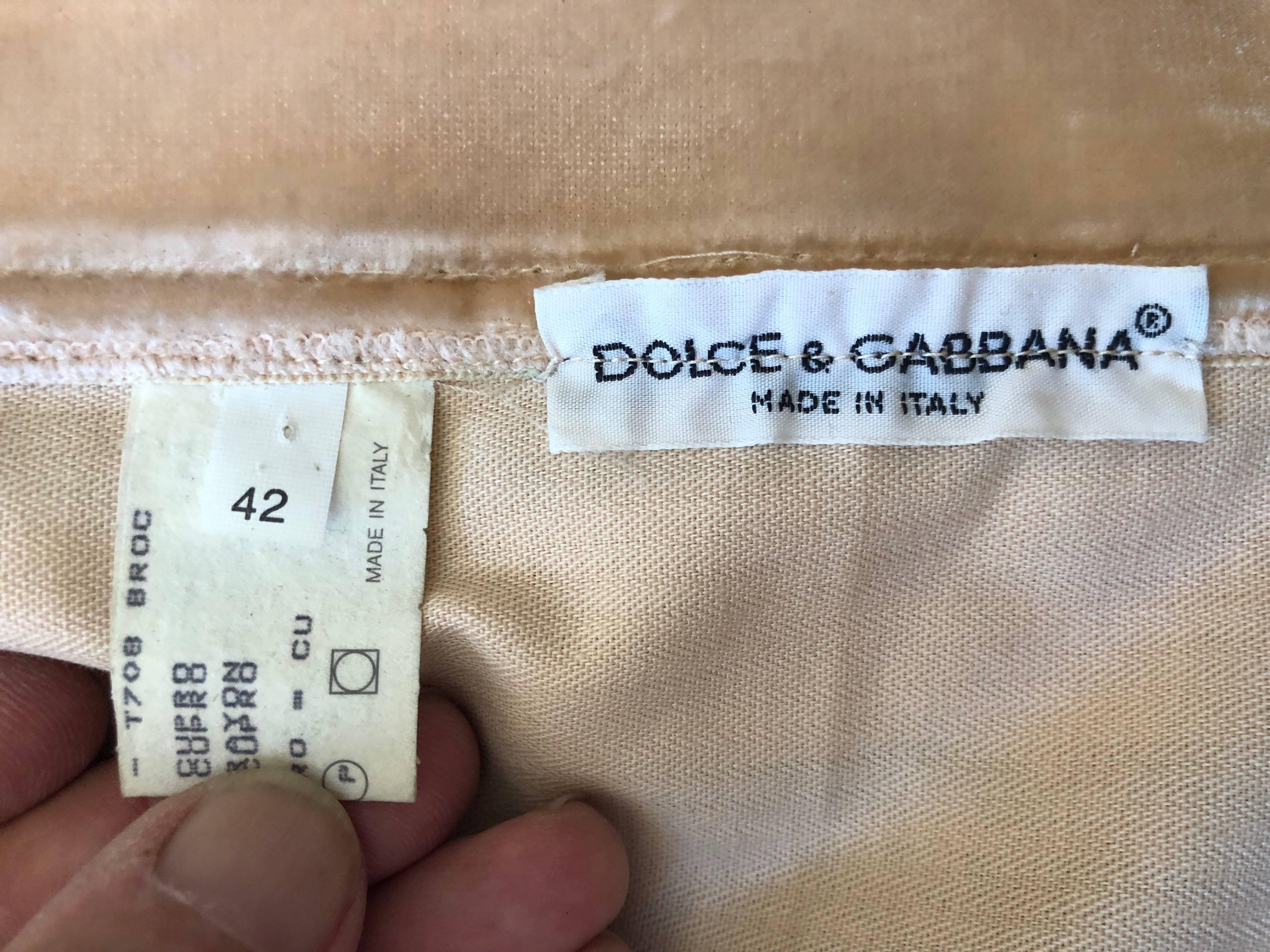 Dolce & Gabbana Romantic 1980's Vintage Corset Bustier Top For Sale 3