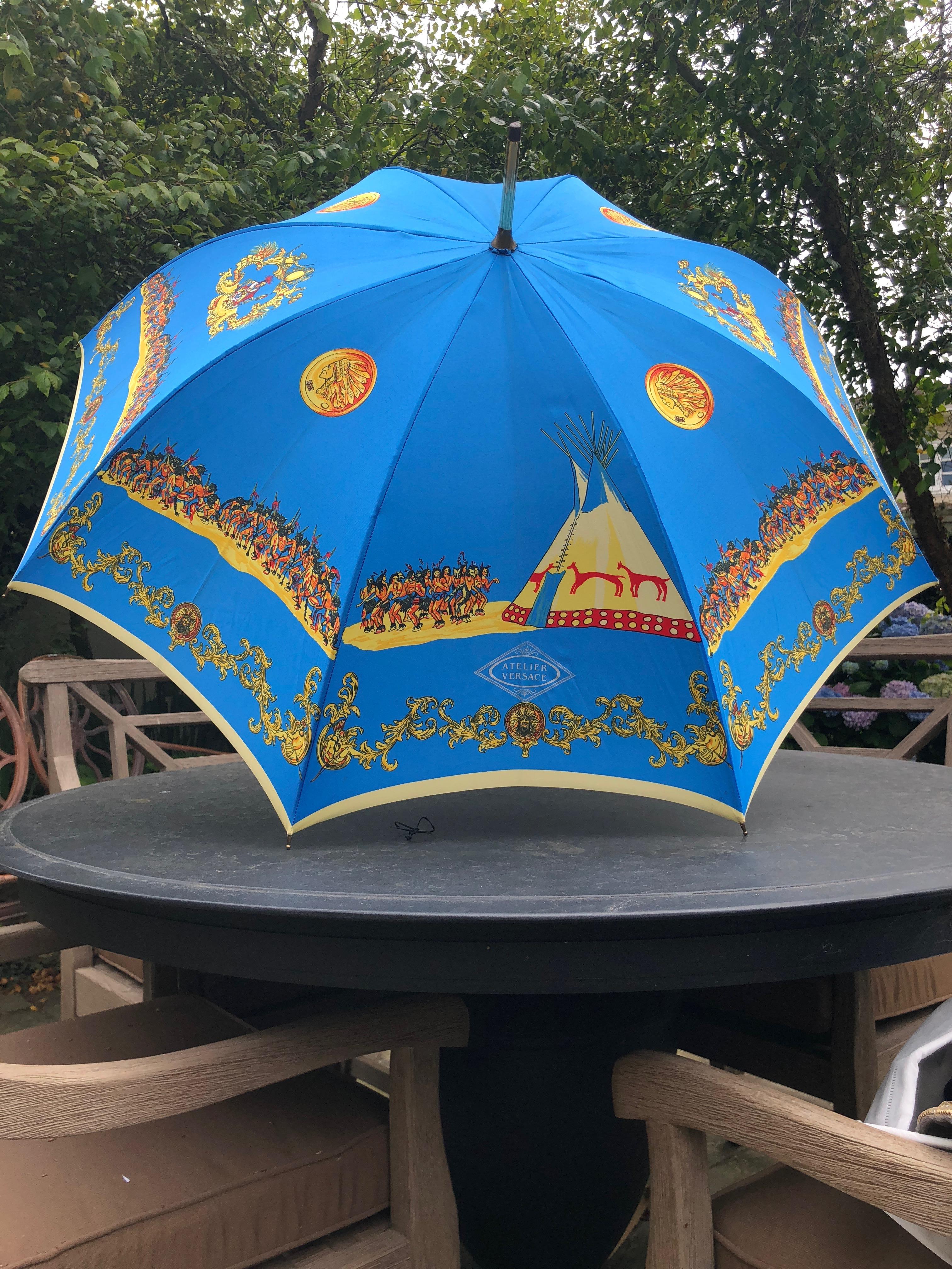 versace umbrella