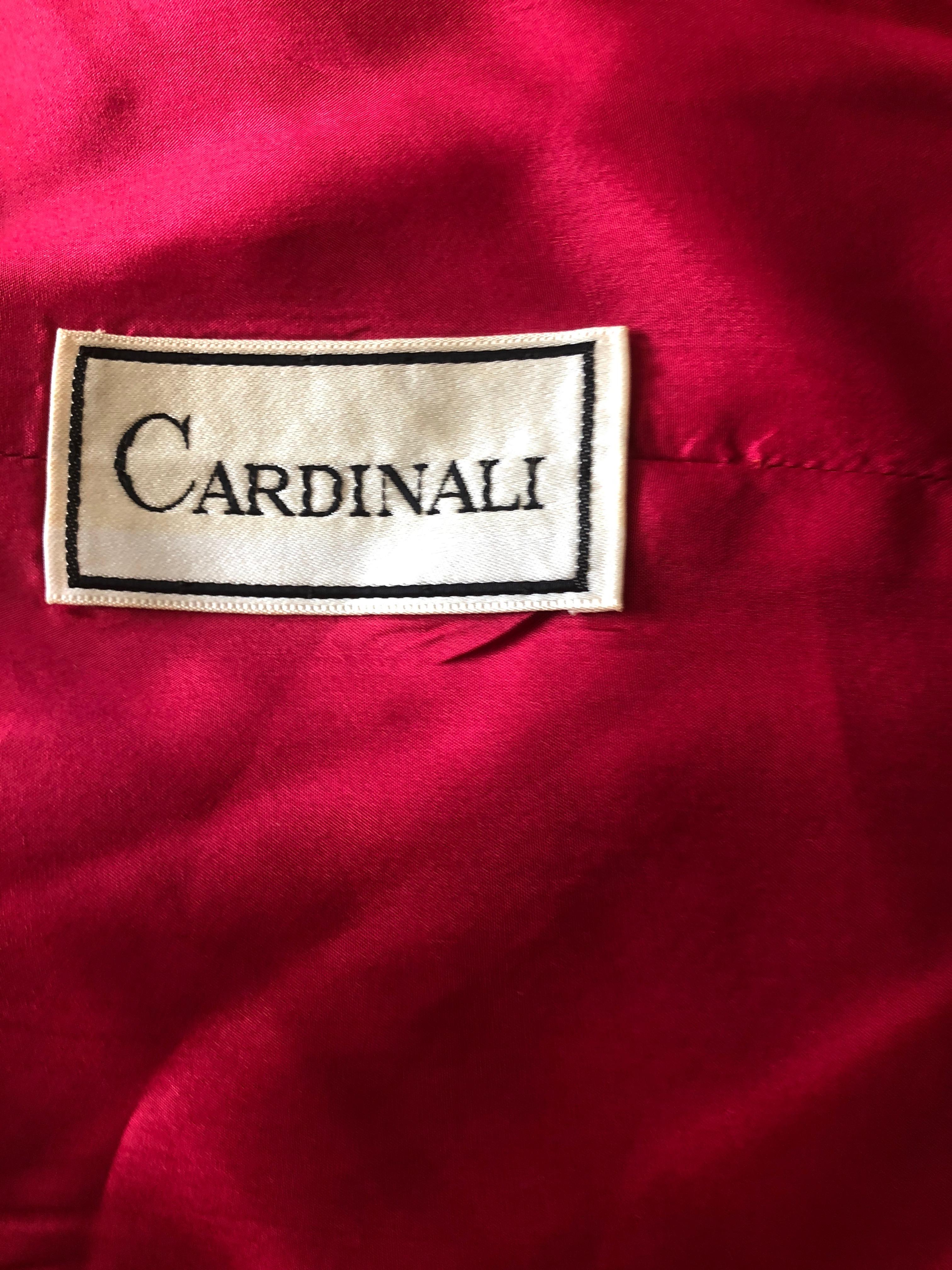 Cardinali Silk Wrap Style Halter Top  Fall 1973 For Sale 4