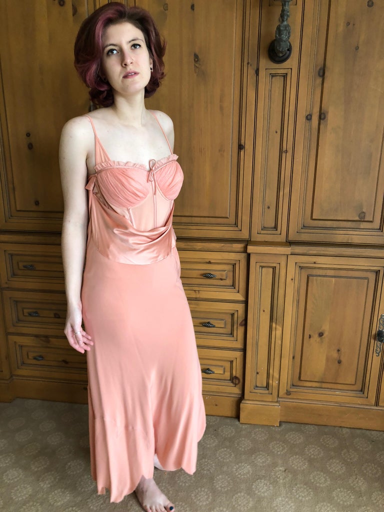 alexander mcqueen pink corset dress Alexander
