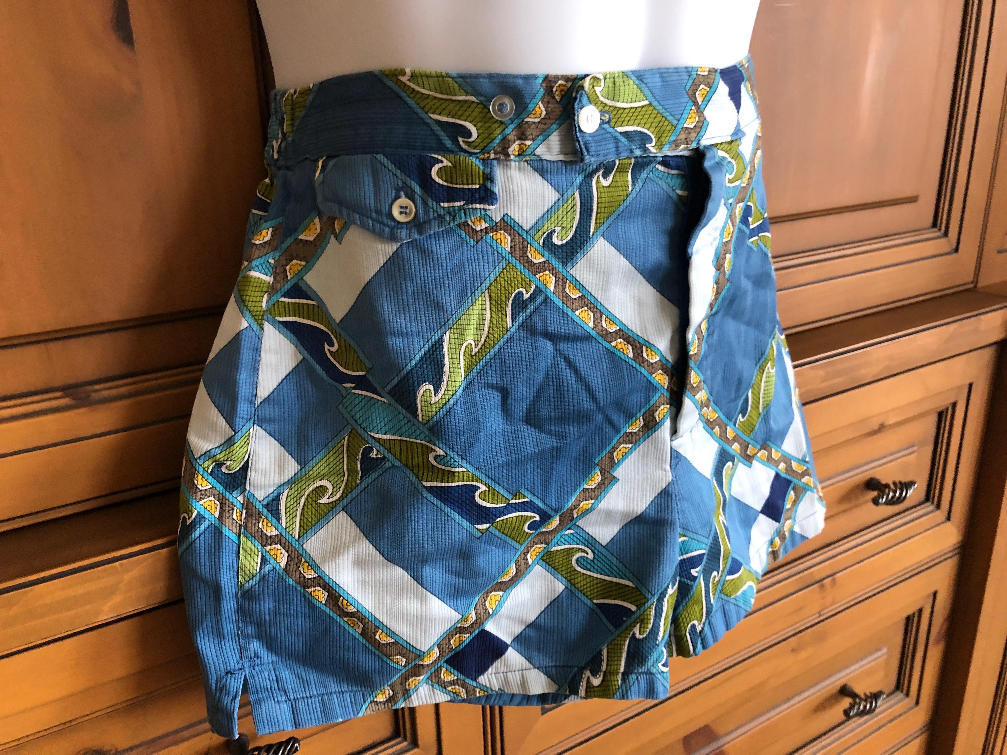 Christian Dior Vintage Men's Cabana Swim Suit Set, 1970s 2