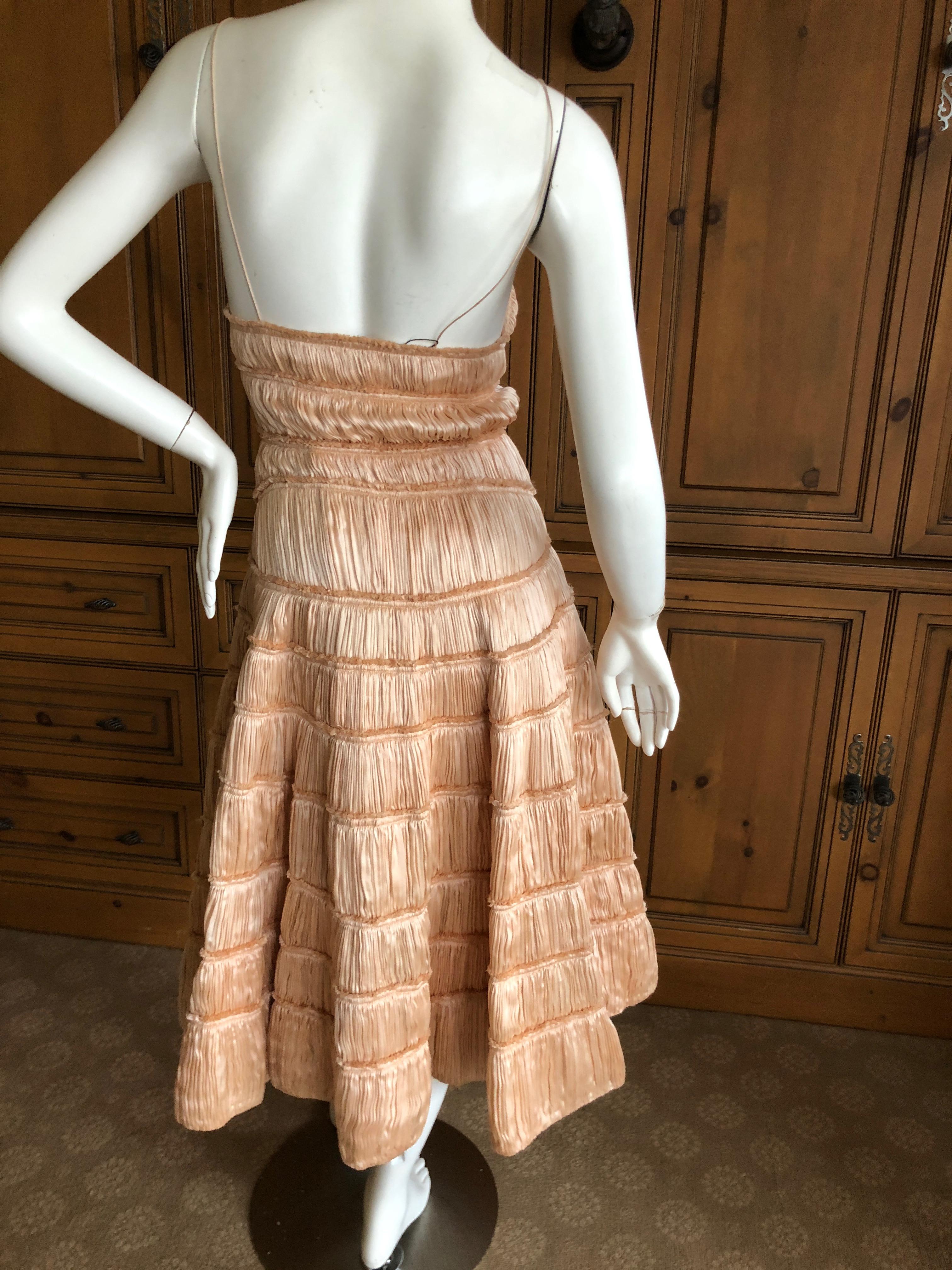 Isabel Toldedo Plisse Pleated Silk Cocktail Dress for Barney's NY NWT $3750 5
