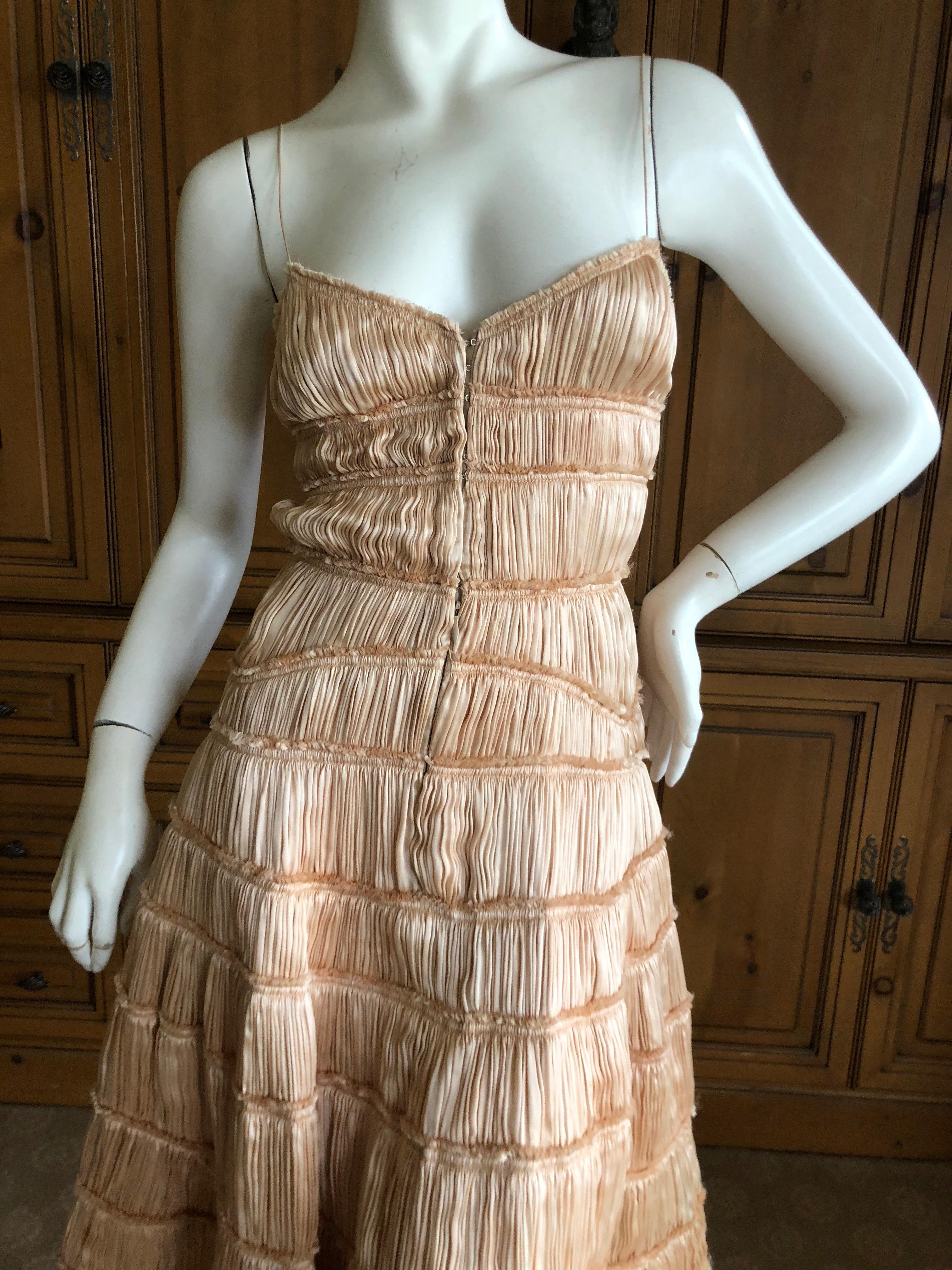 Isabel Toldedo Plisse Pleated Silk Cocktail Dress for Barney's NY NWT $3750 2