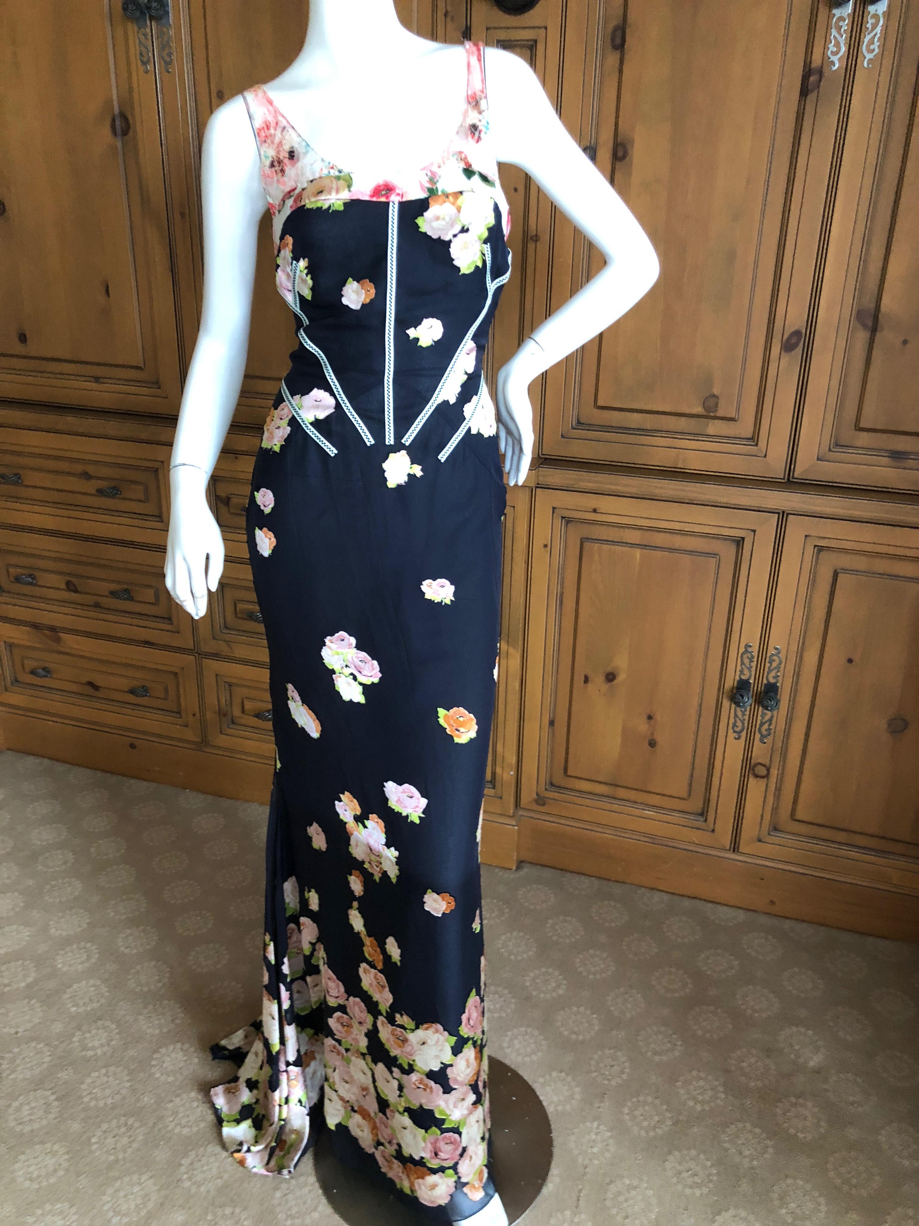 Christian Lacroix Vintage Evening Dress for Neiman Marcus NWT $3700 Size 38 For Sale 2