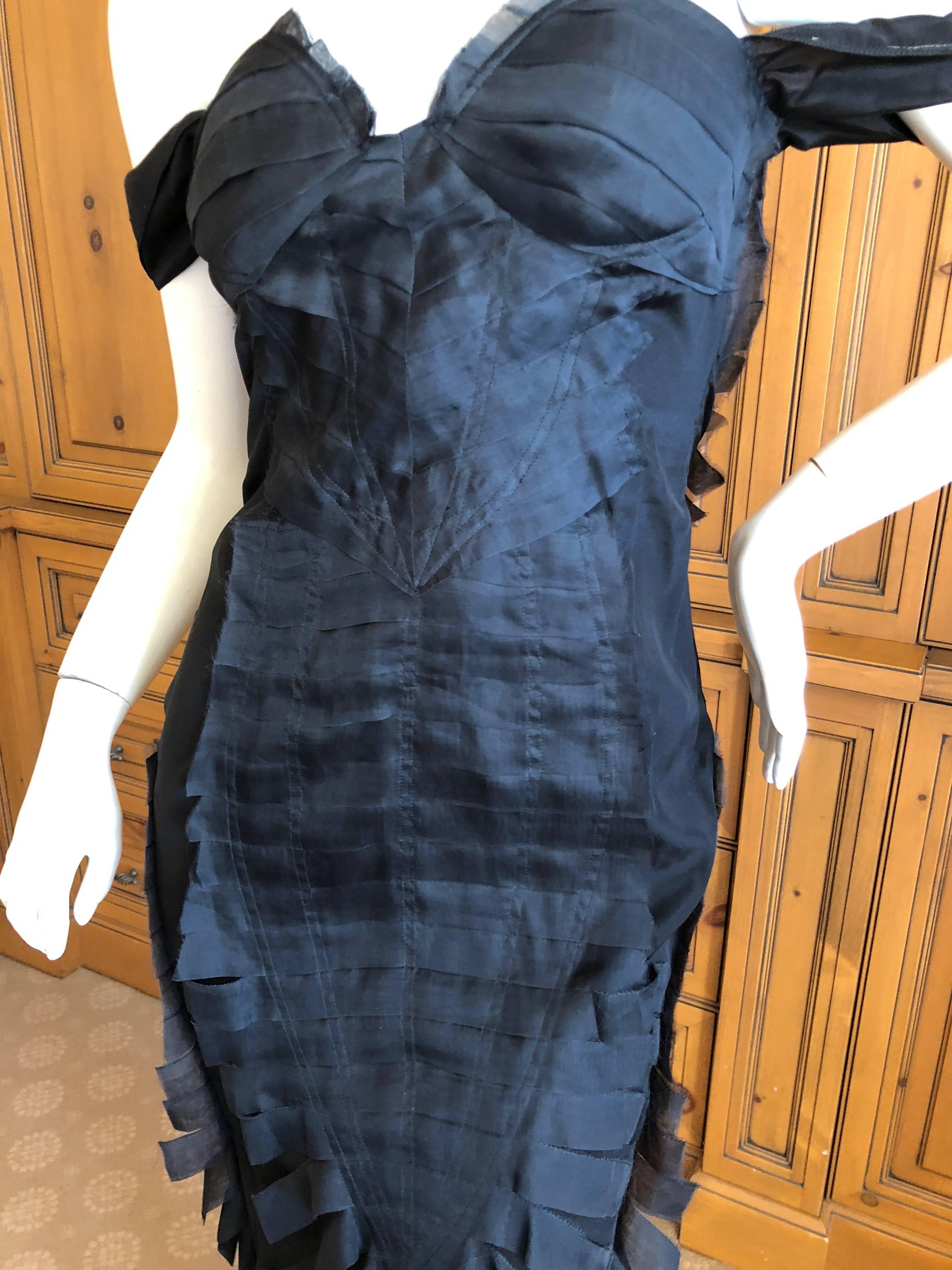 Gucci by Tom Ford Little Black Dress, 2004  For Sale 2